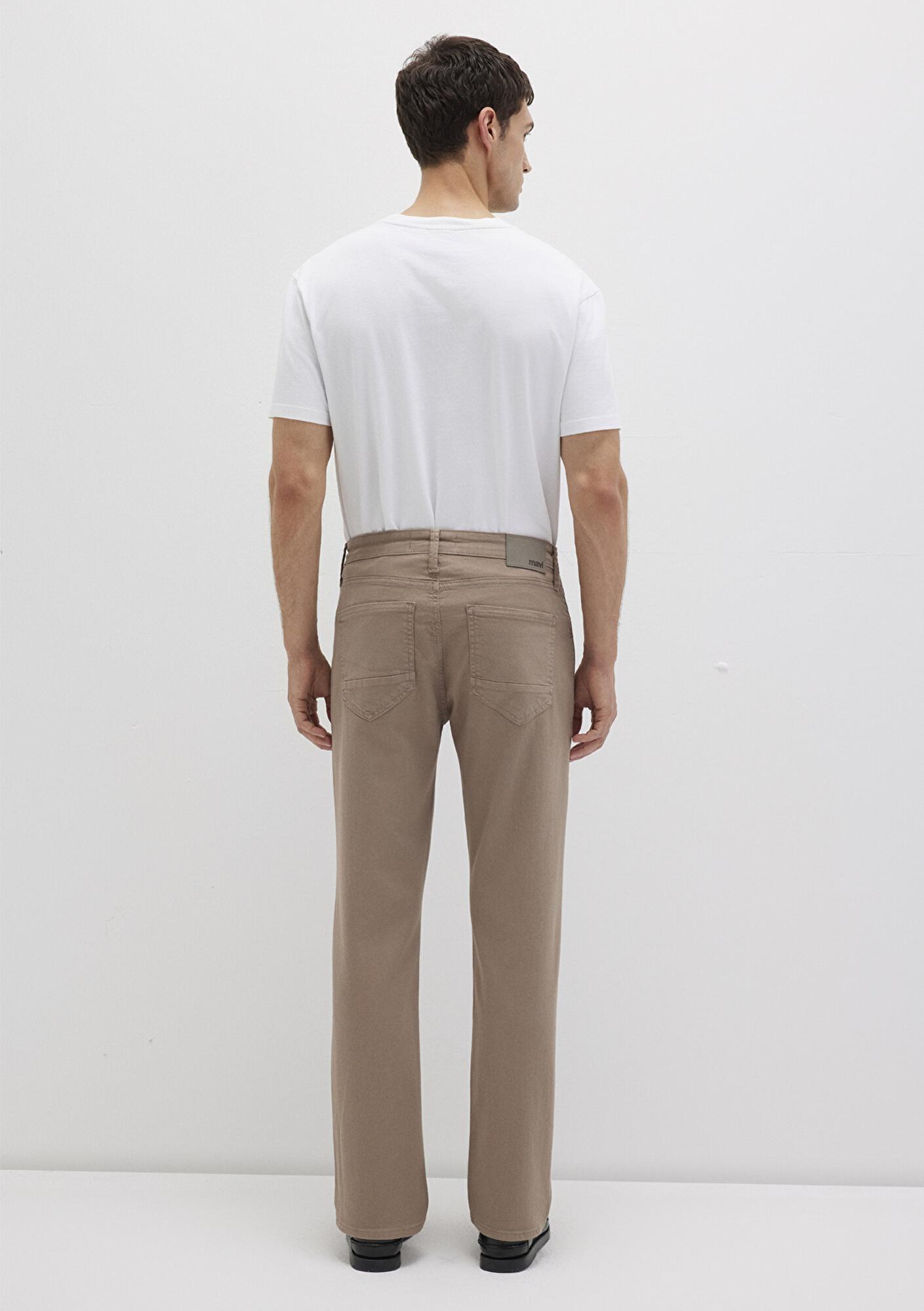 Mavi Lisbon Bej Denim Gabardin Pantolon 0010039-90681