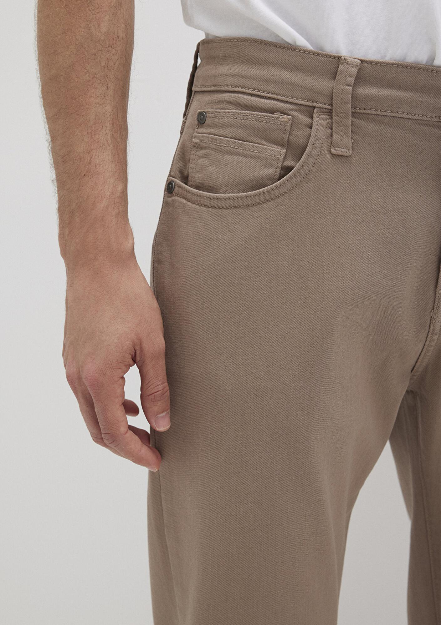 Mavi Lisbon Bej Denim Gabardin Pantolon 0010039-90681