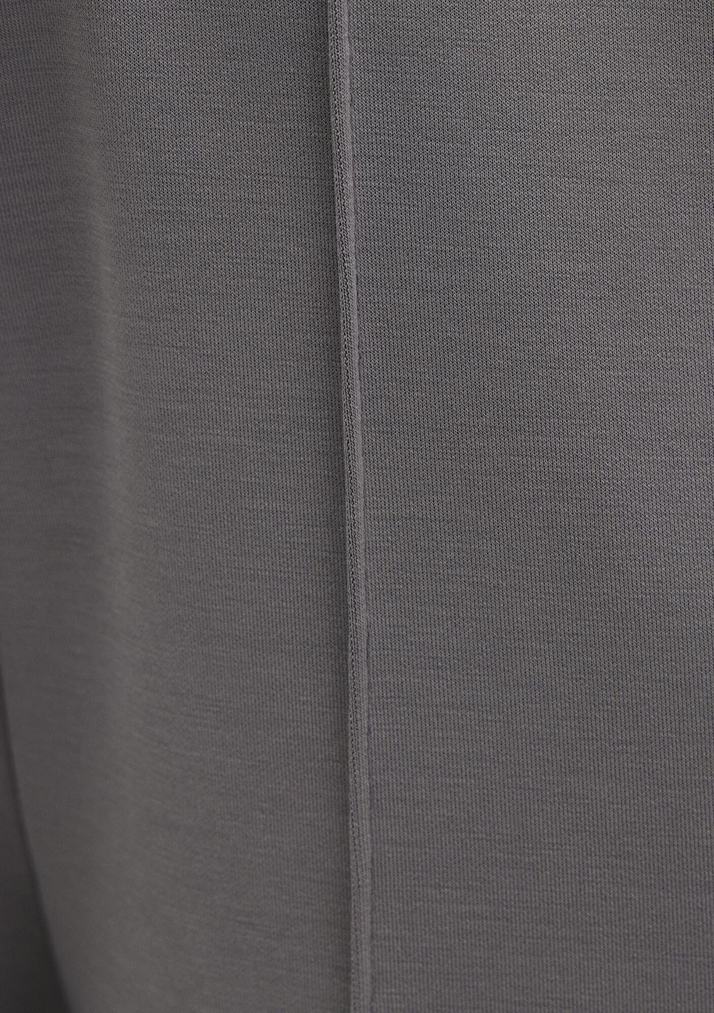 Mavi Şerit Detaylı (TENCEL™) Modal Gri Eşofman Altı 1011104-82577