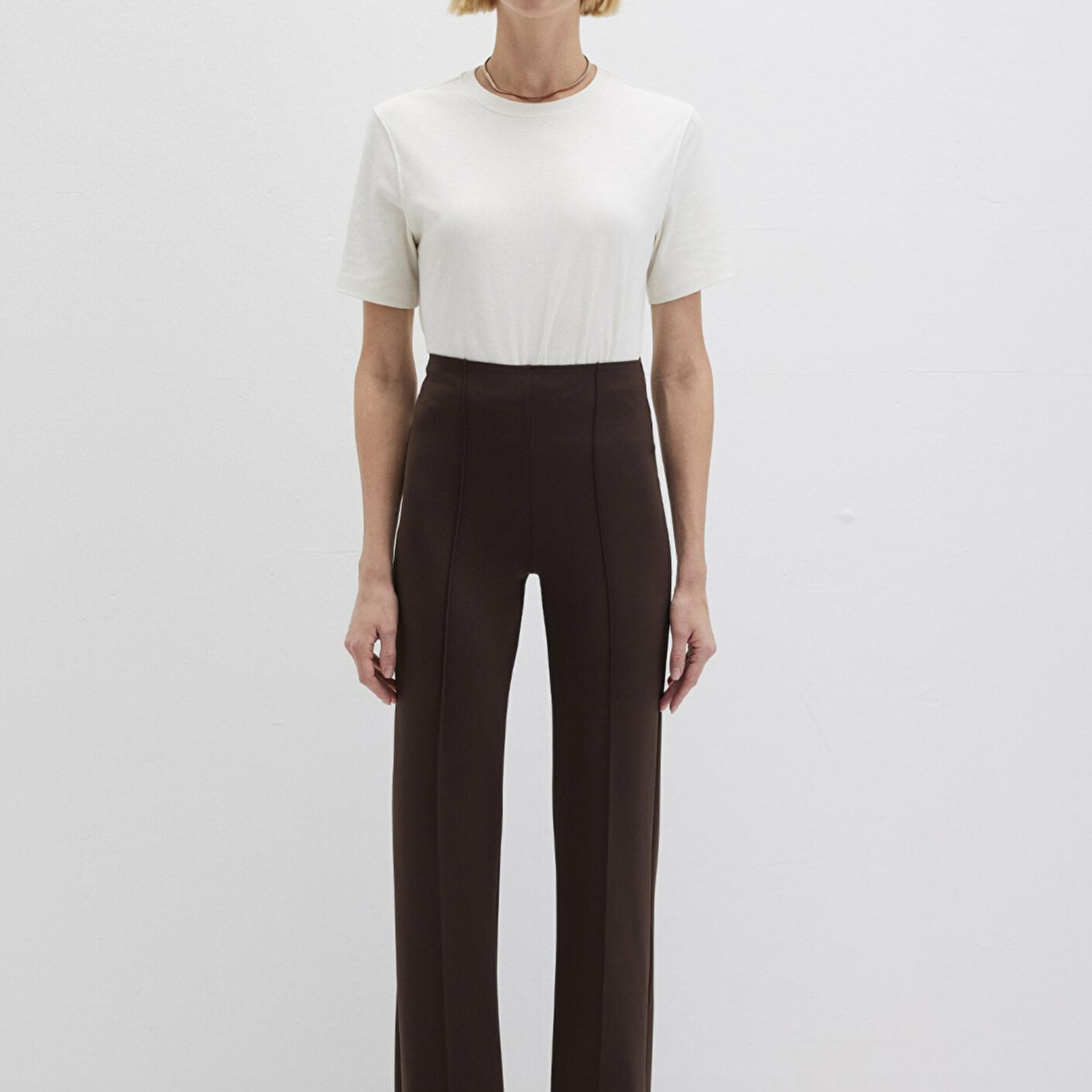 Mavi Kahverengi Örme Pantolon 1010968-70236