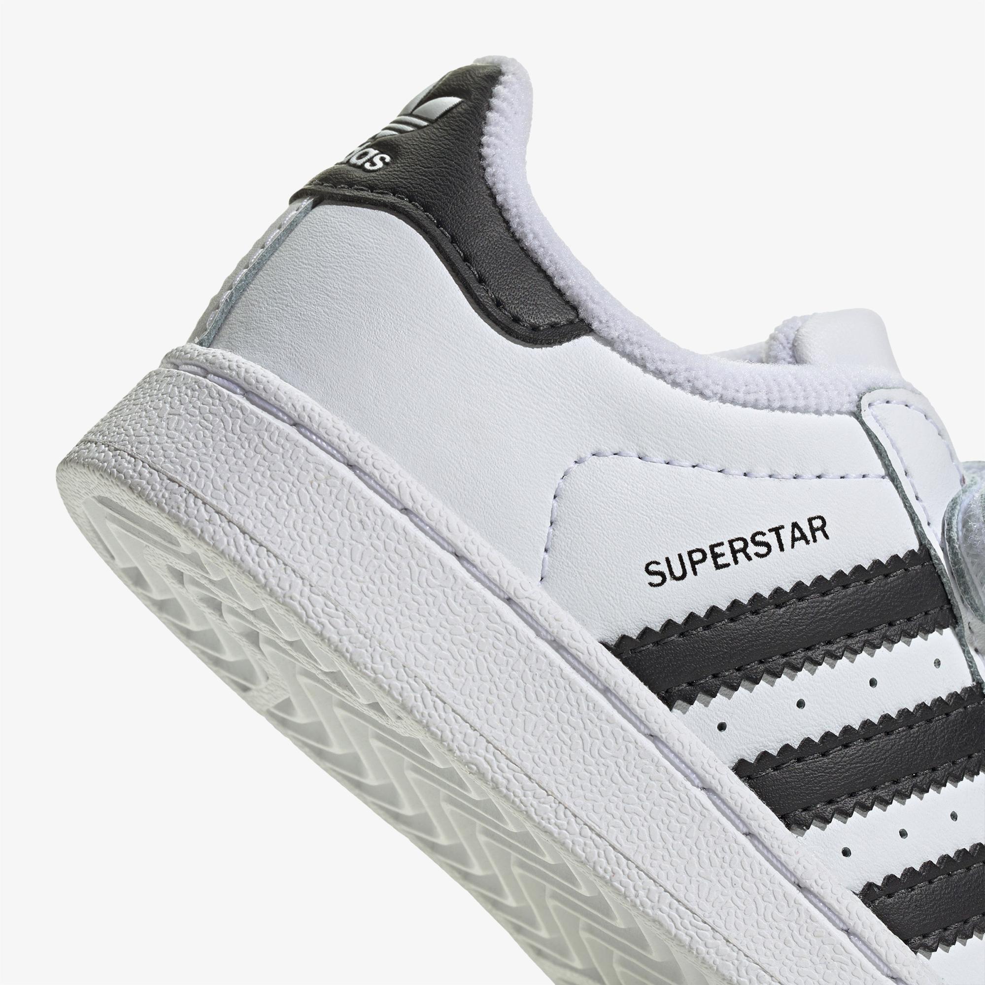 adidas Superstar II Comfort Closure Çocuk Beyaz Sneaker
