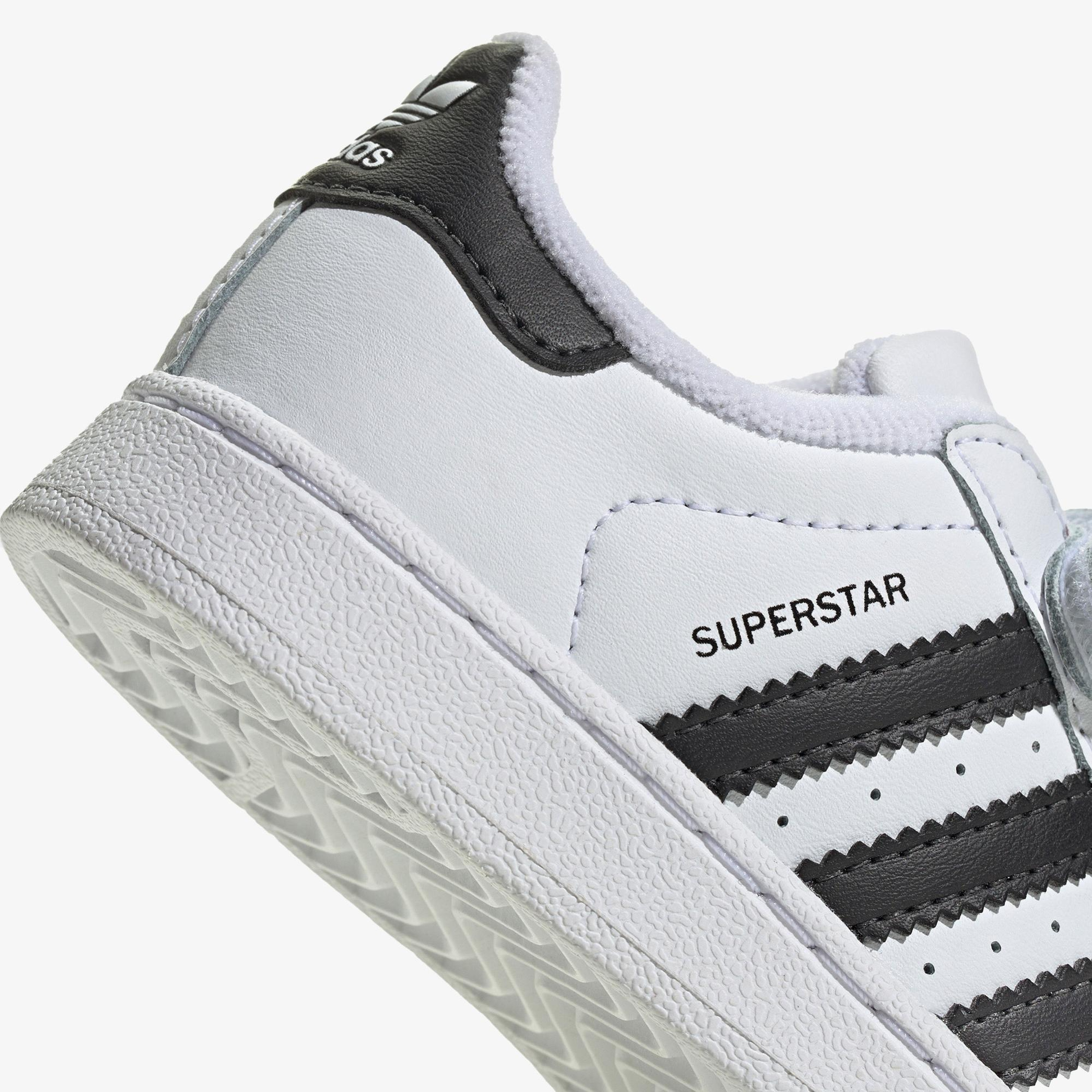 adidas Superstar II Comfort Closure Çocuk Beyaz Sneaker