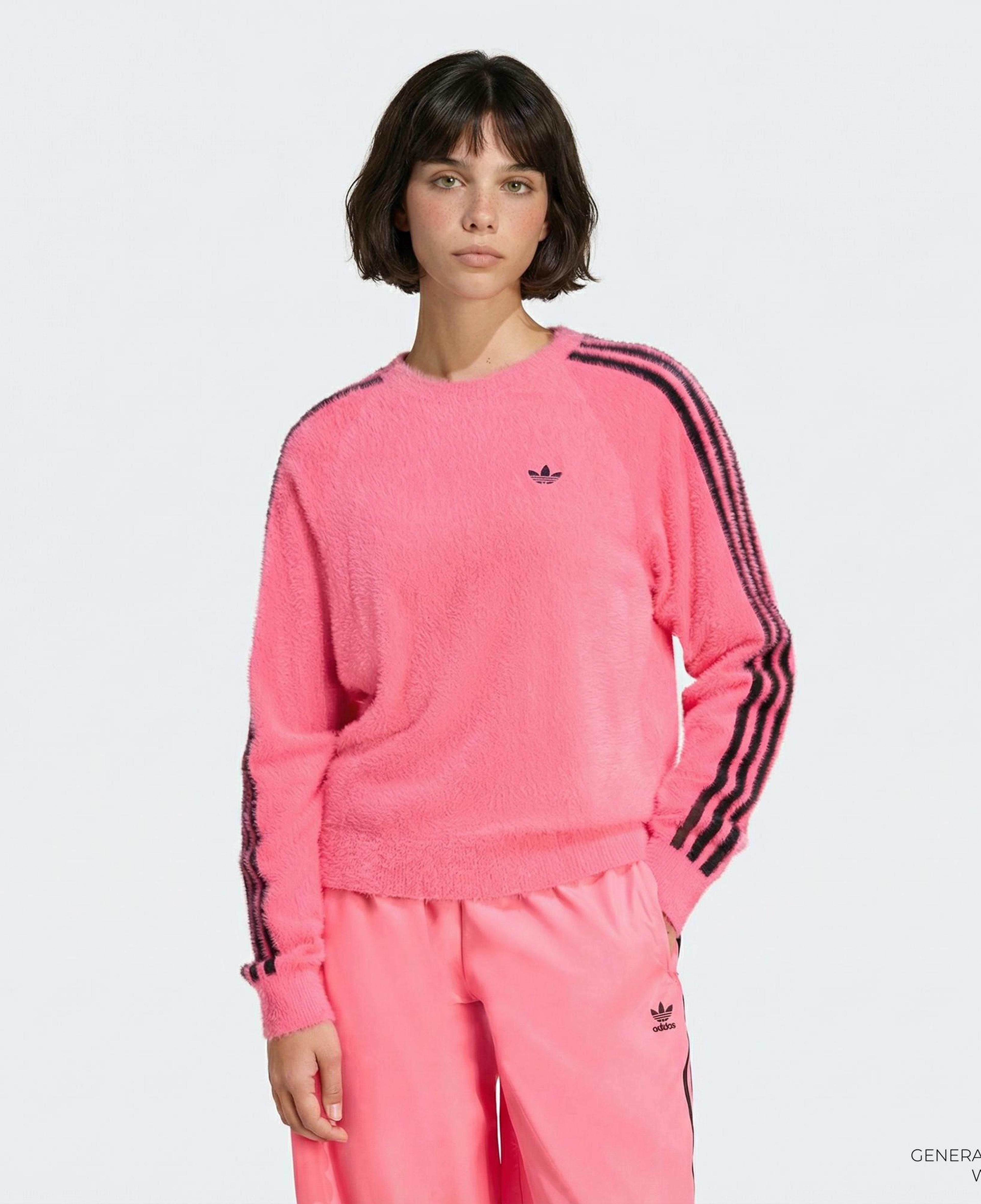 adidas Holiday Kadın Pembe Sweatshirt