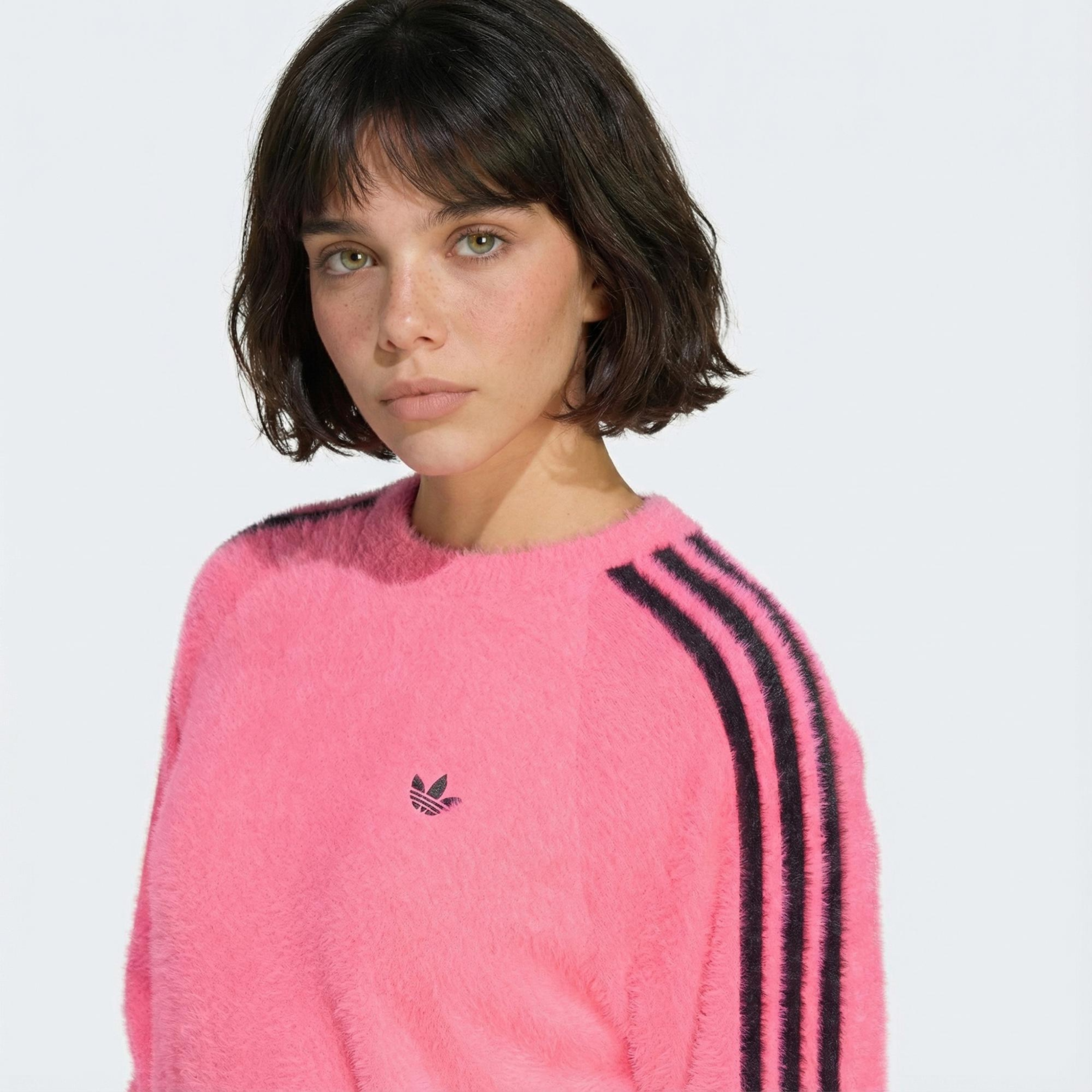 adidas Holiday Kadın Pembe Sweatshirt