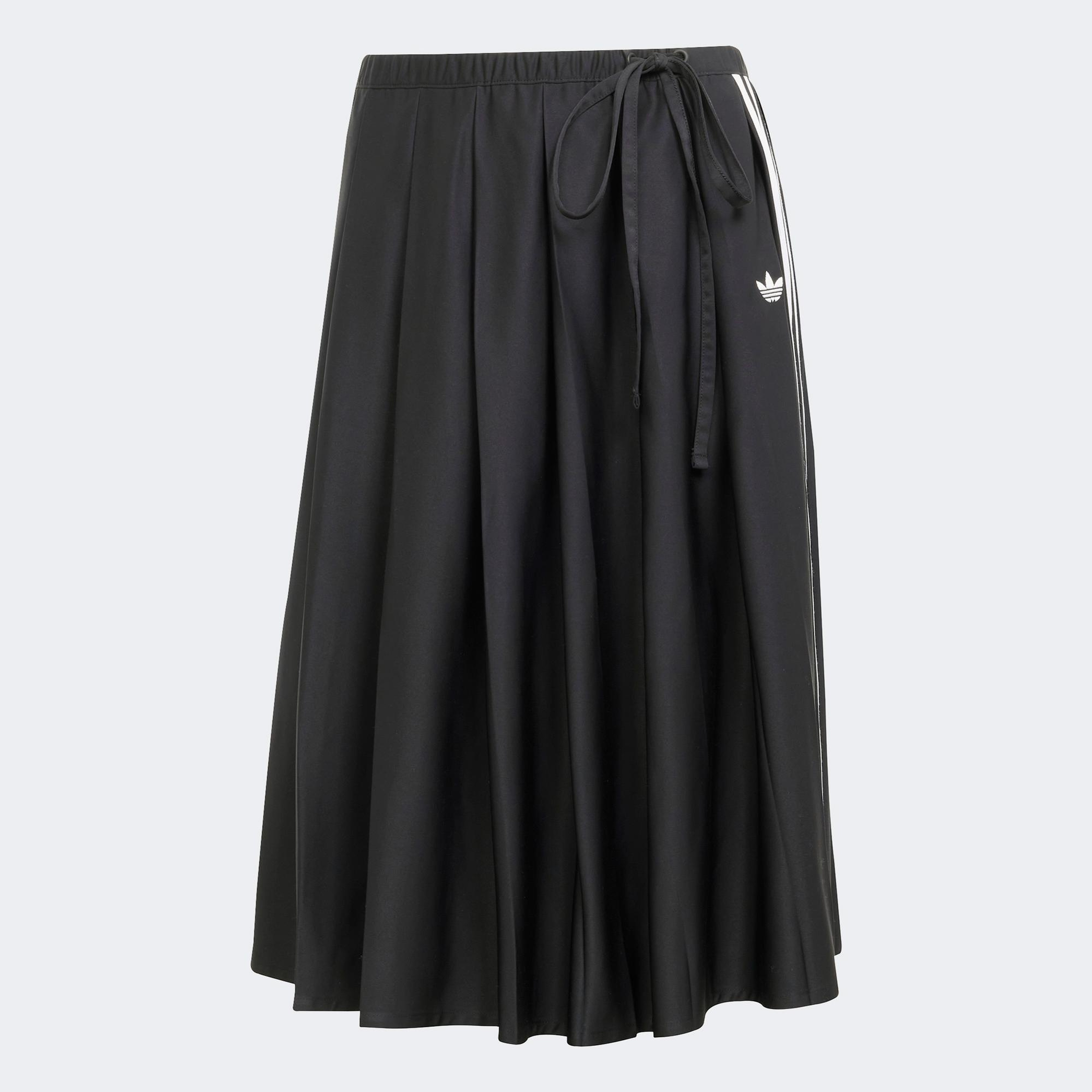 adidas Pleat Maxi Kadın Siyah Etek