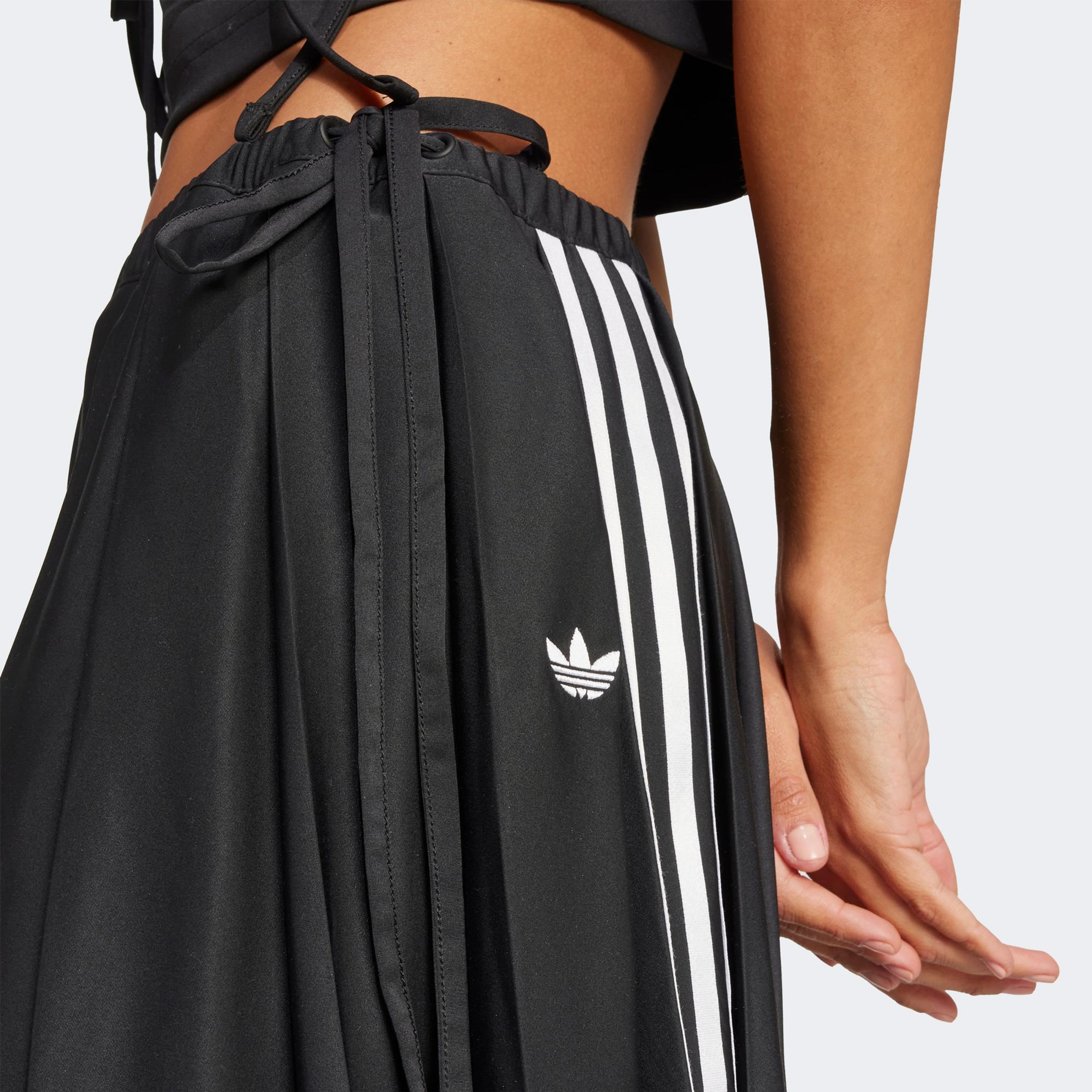 adidas Pleat Maxi Kadın Siyah Etek