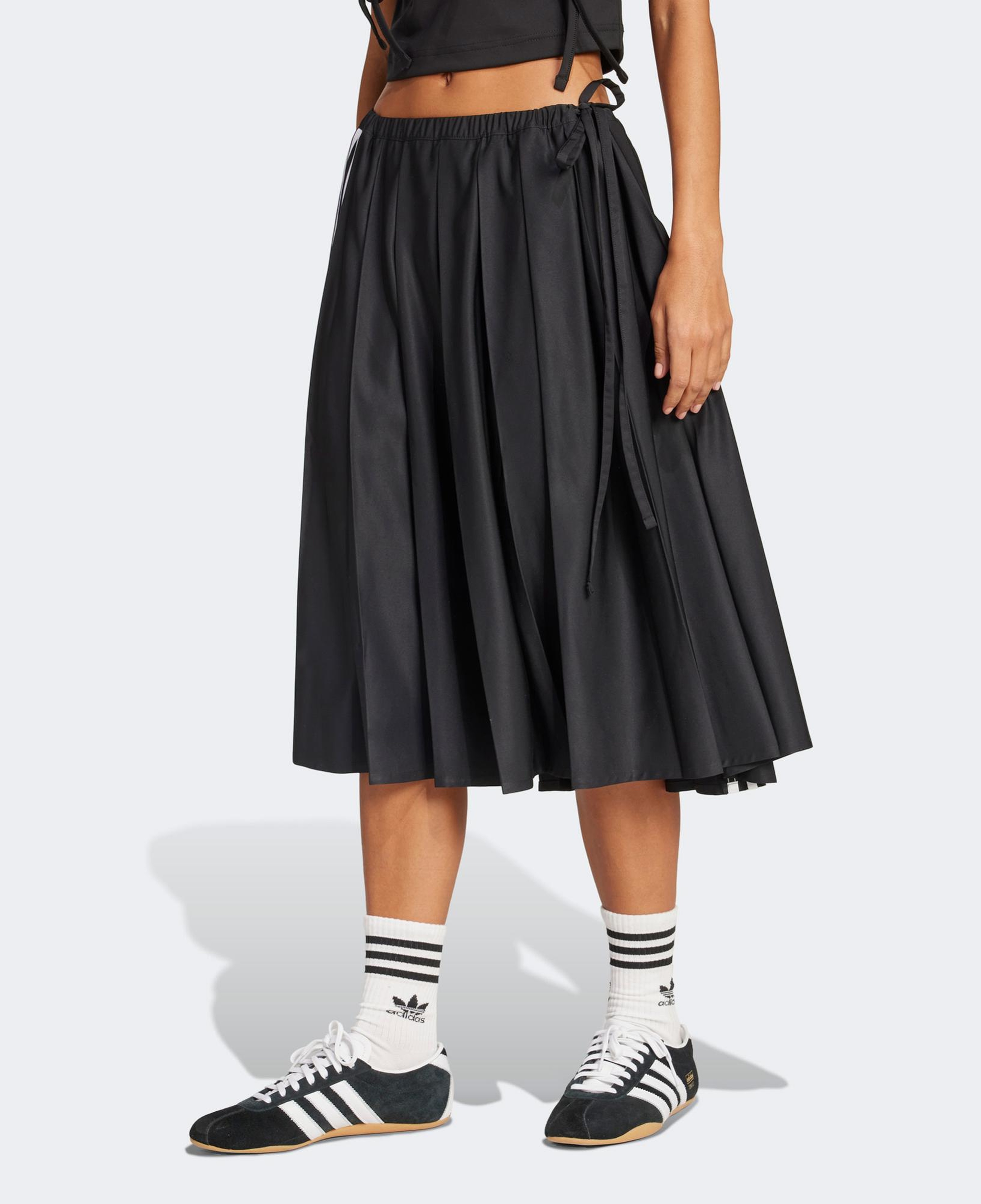 adidas Pleat Maxi Kadın Siyah Etek