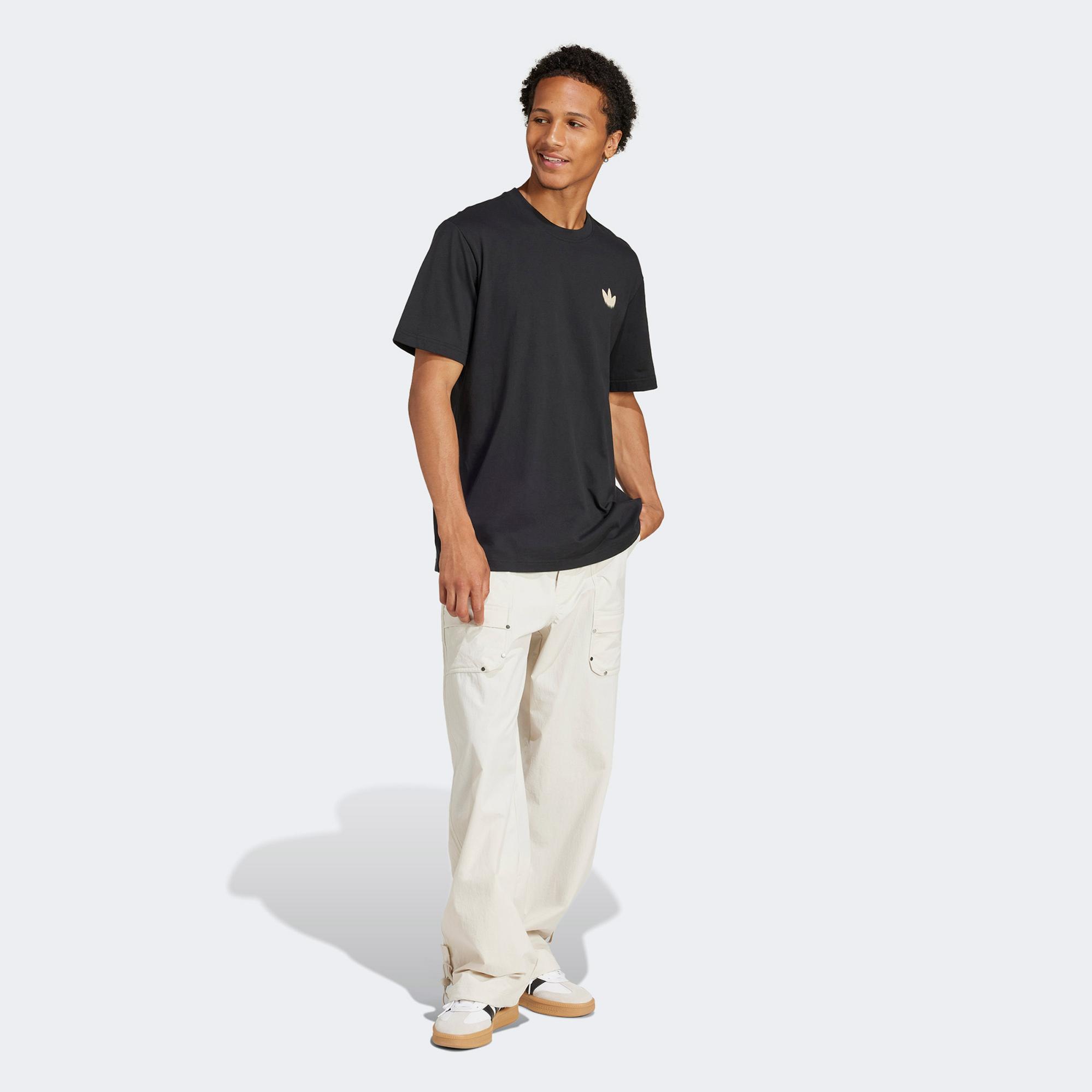 adidas Skeleton Erkek Siyah T-Shirt