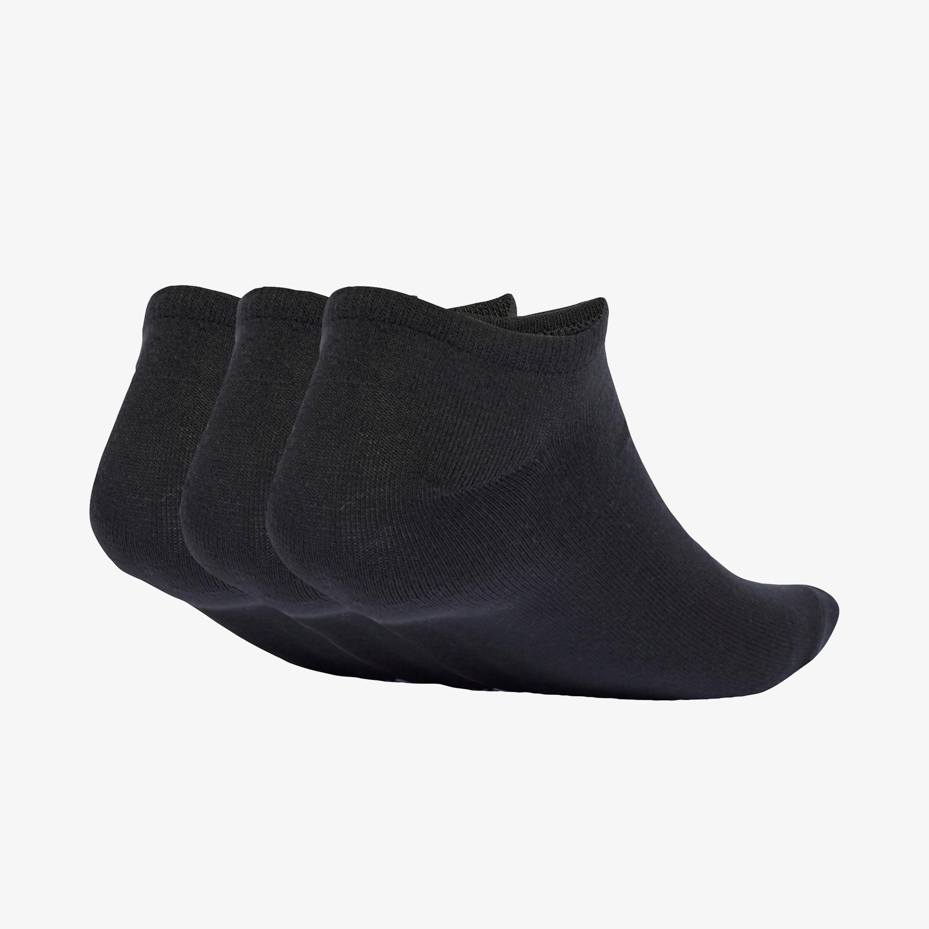 adidas Liner 3' lü Unisex Siyah Çorap