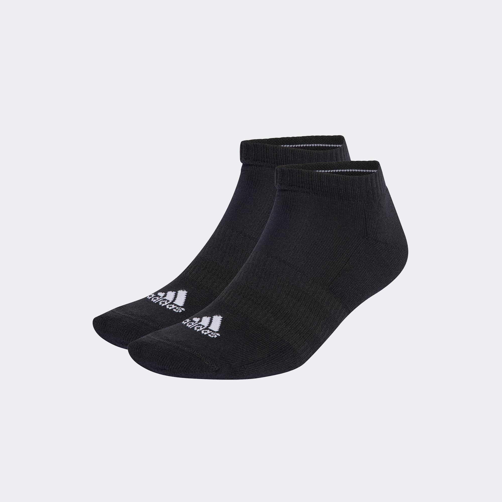 adidas Bileksiz 3' lü Unisex Siyah Çorap