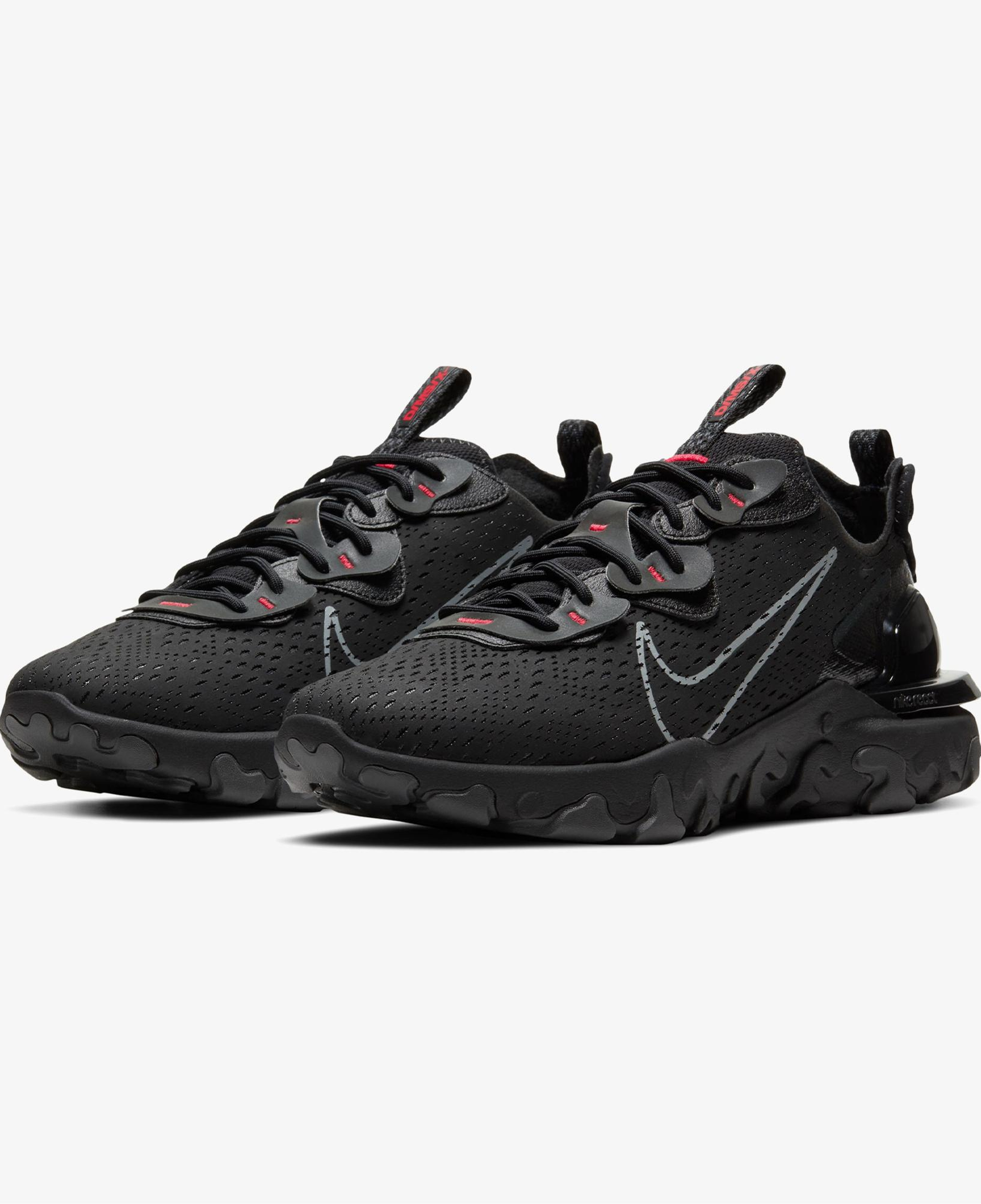 Nike React Vision Erkek Siyah Spor Ayakkabı