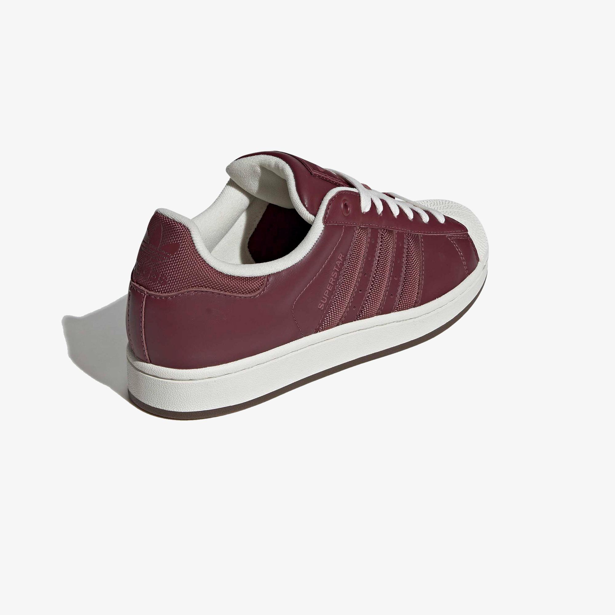 adidas Superstar II Unisex Bordo Sneaker