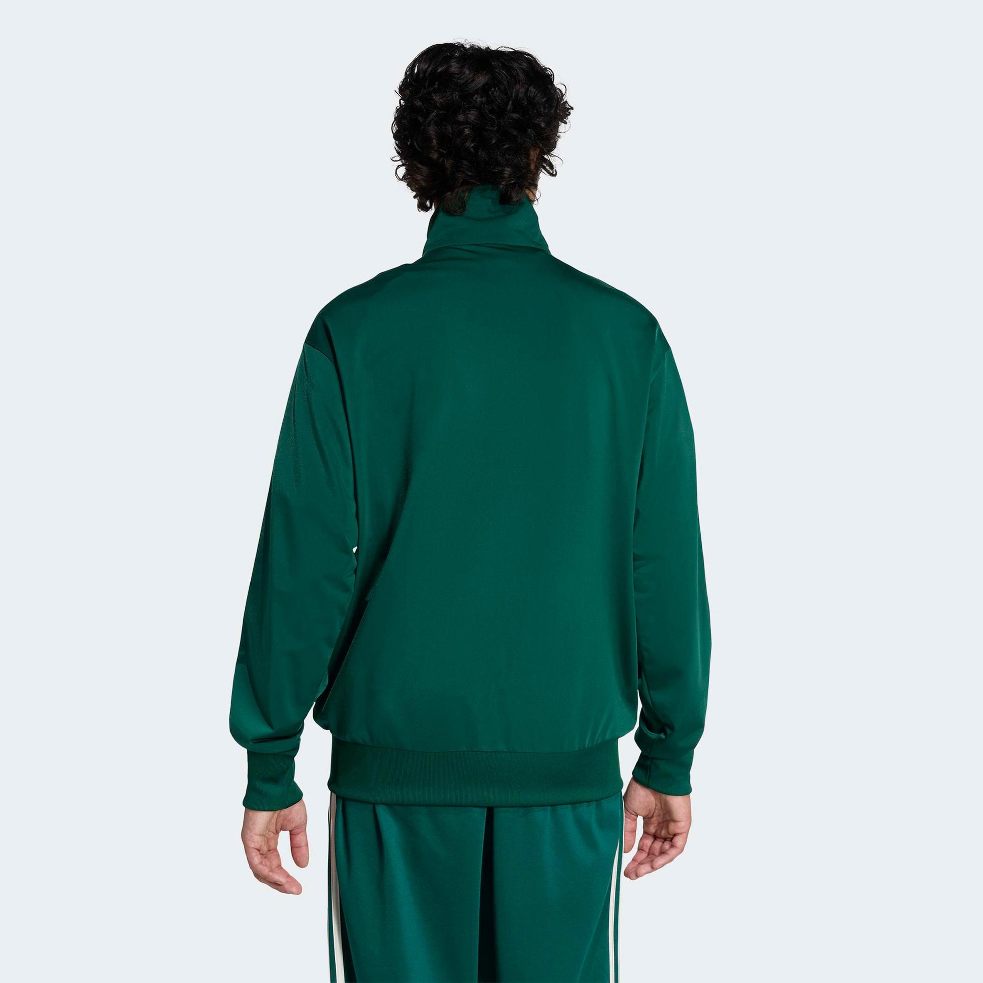 adidas Firebird Erkek Yeşil Eşofman Üstü