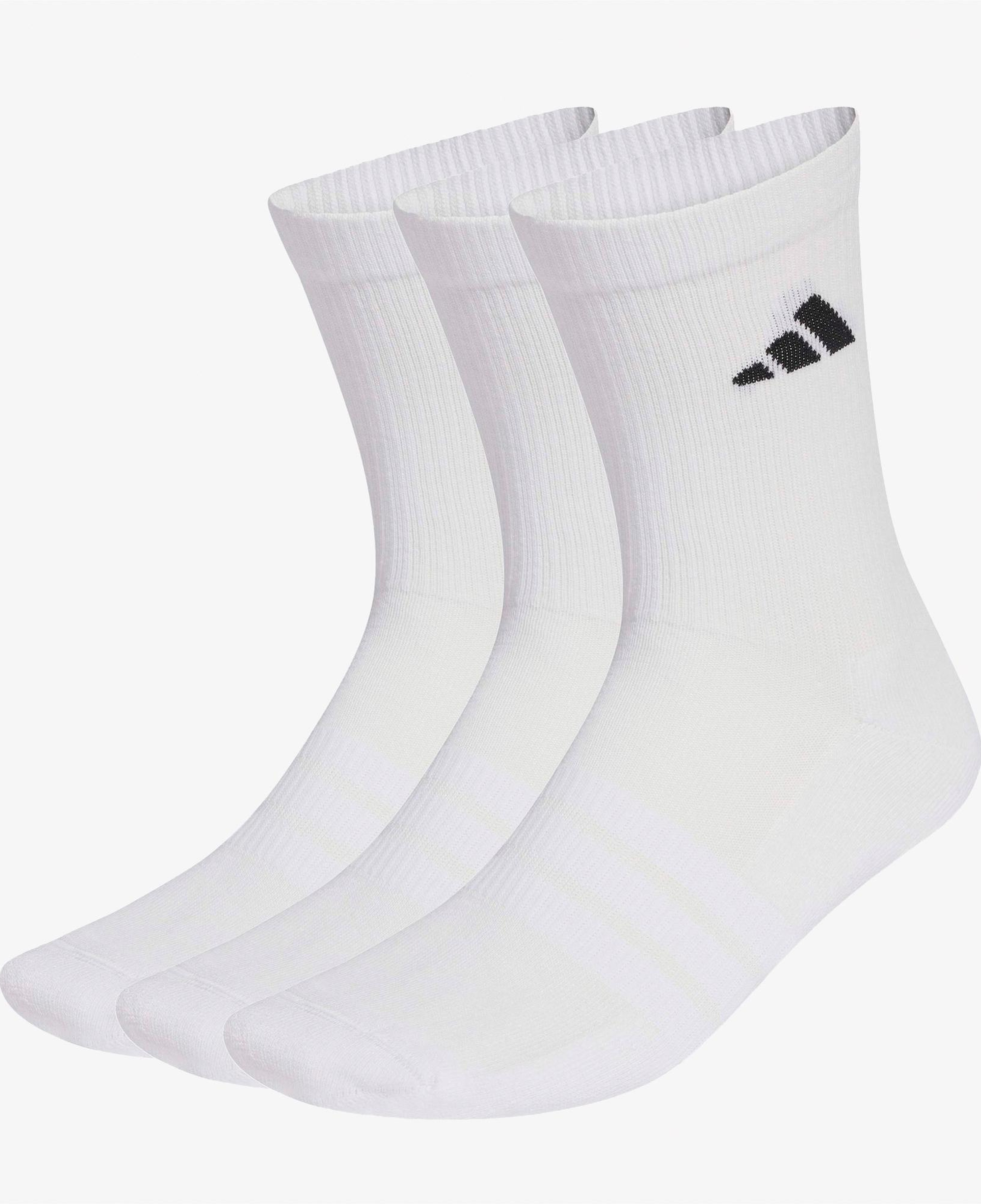 adidas Cushioned Sportswear 3' lü Unisex Beyaz Çorap