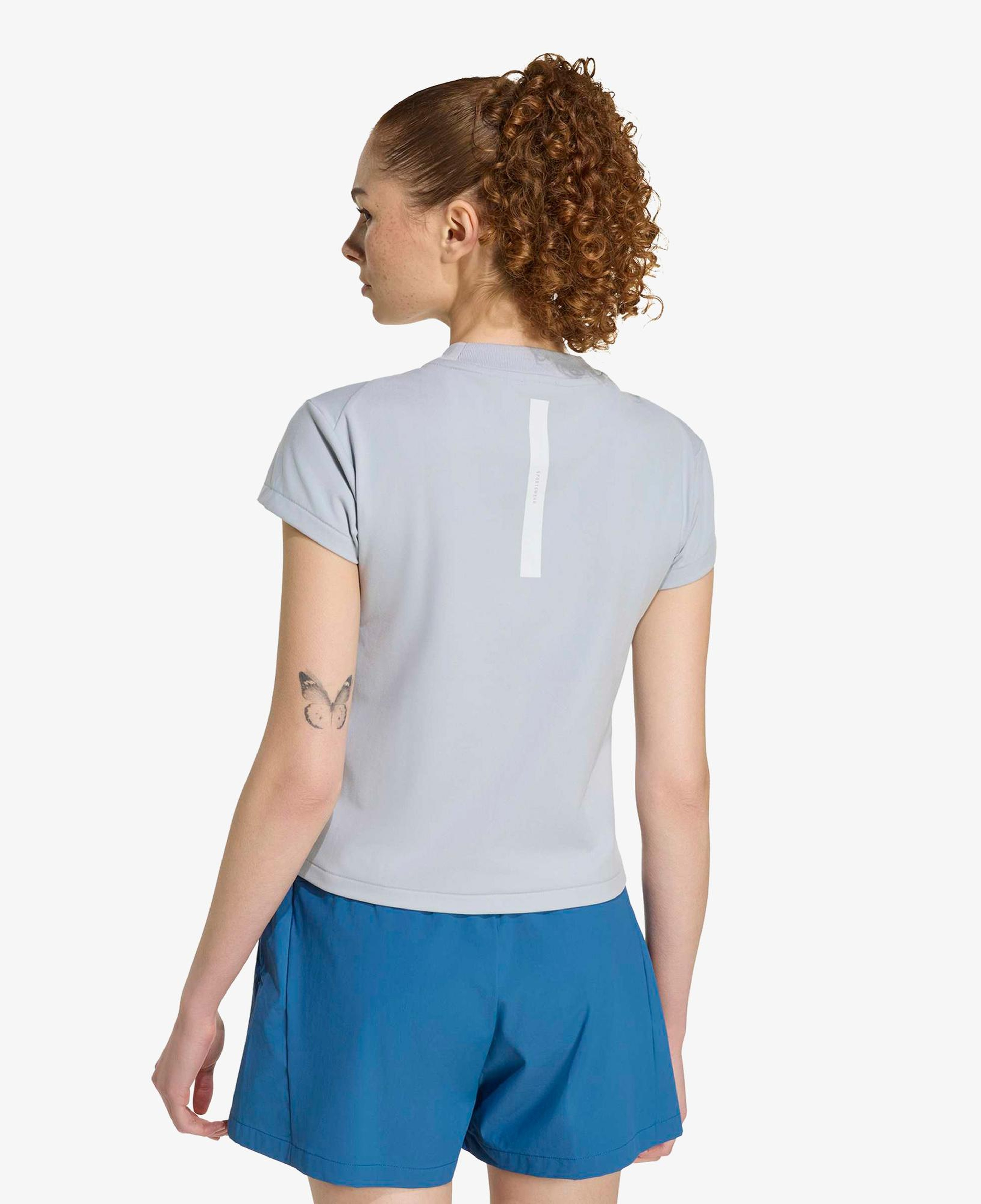 adidas Z.N.E Kadın Gri T-Shirt