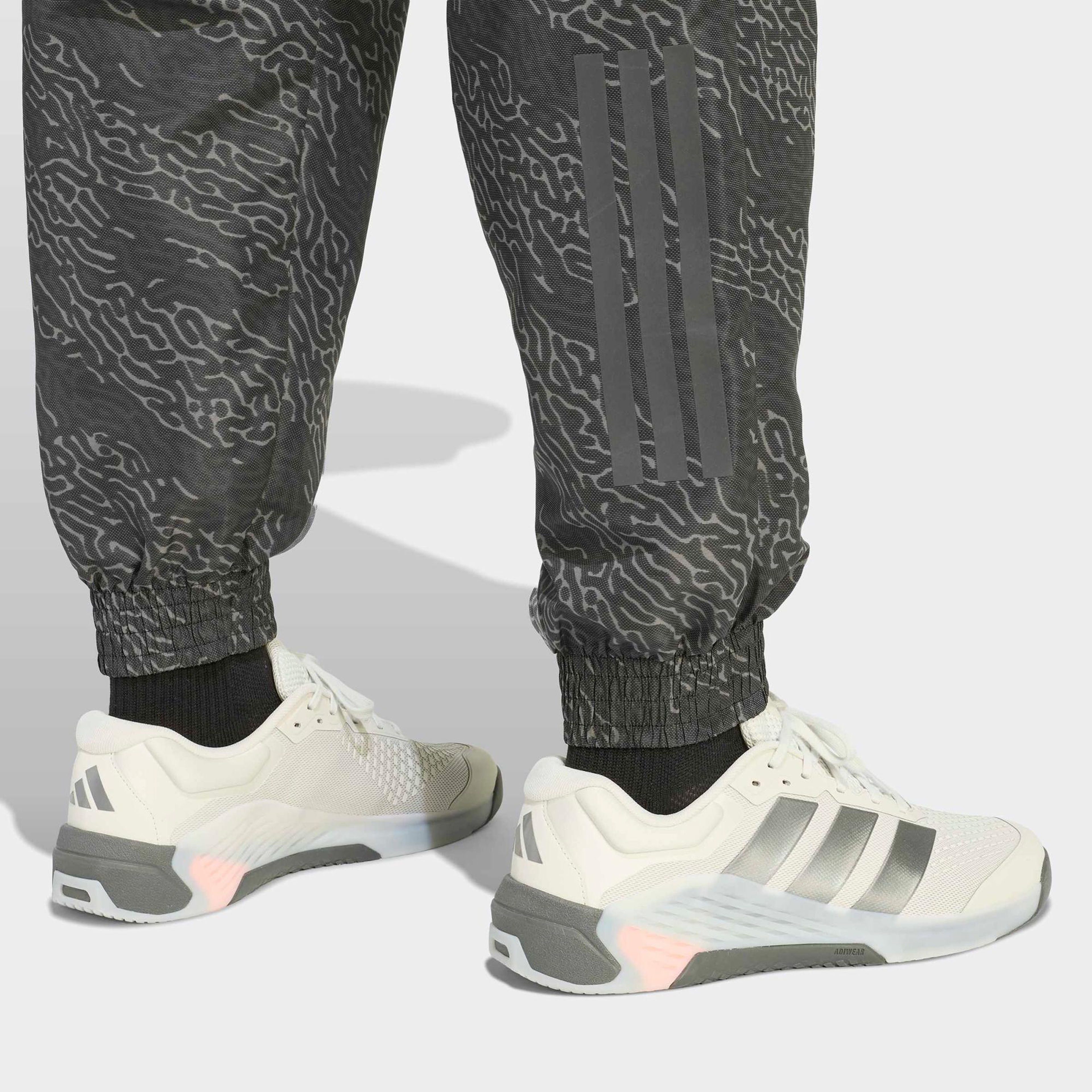 adidas Power Workout Erkek Gri Eşofman Altı