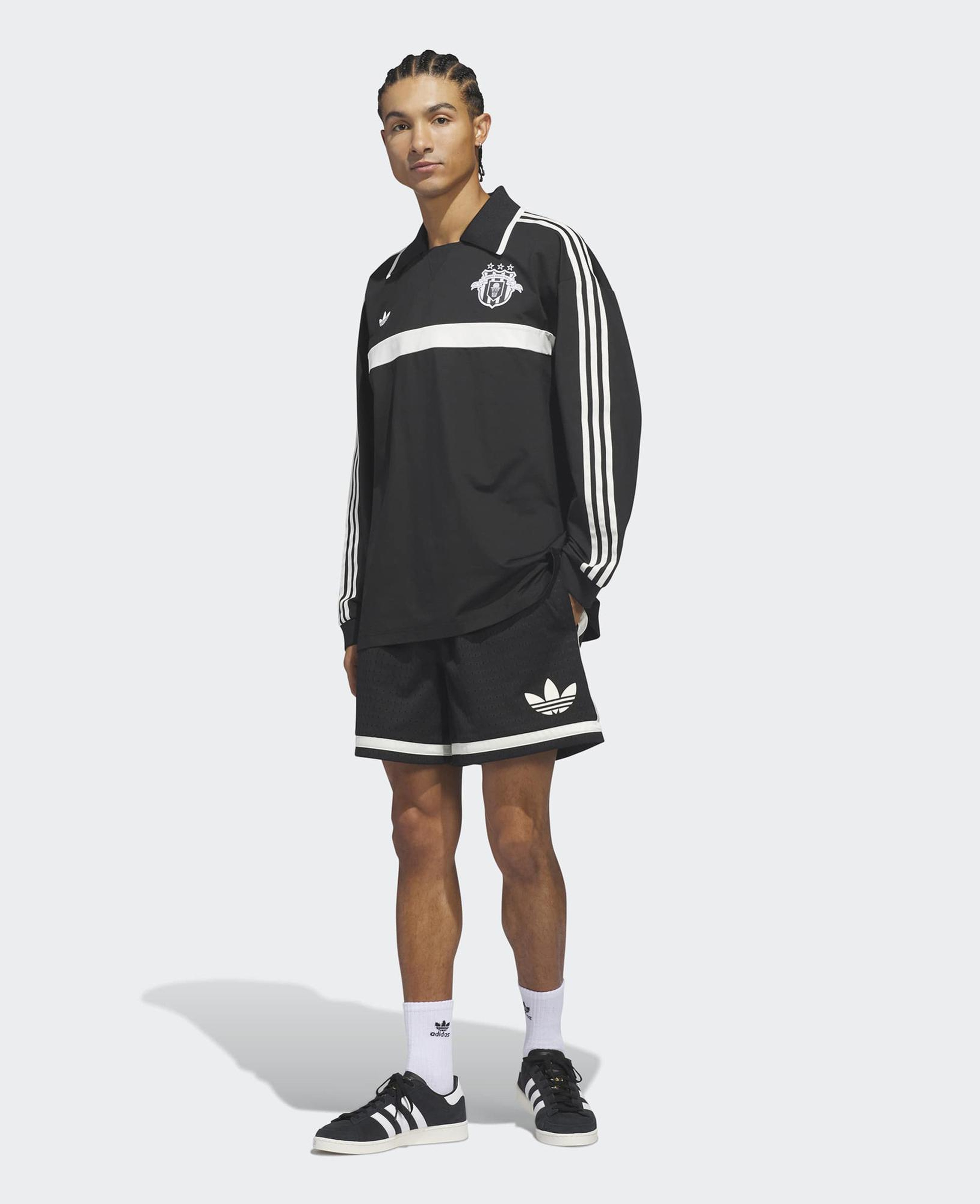 adidas Rugby Unisex Siyah Polo