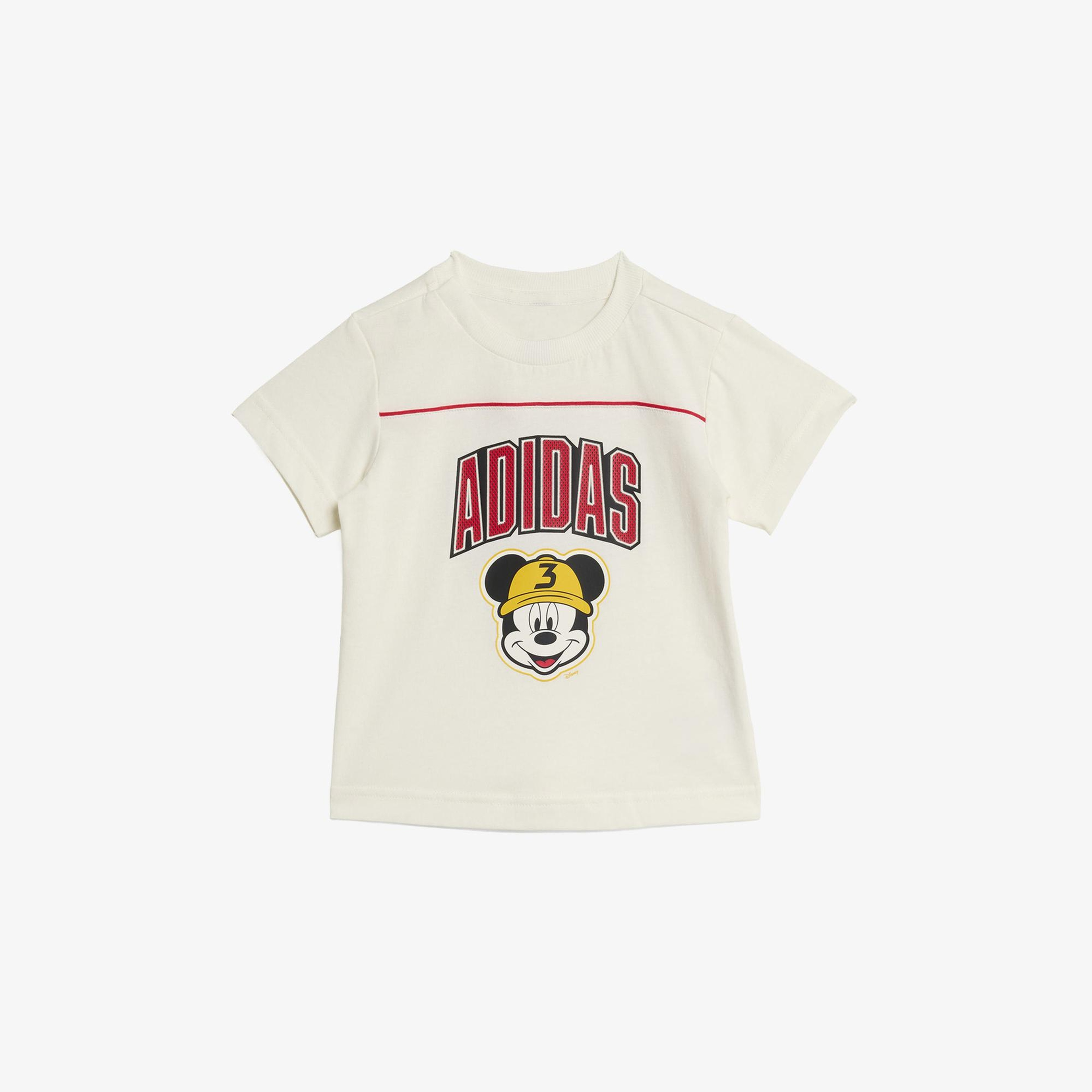 adidas Disney Mickey Mouse Çocuk Beyaz T-Shirt