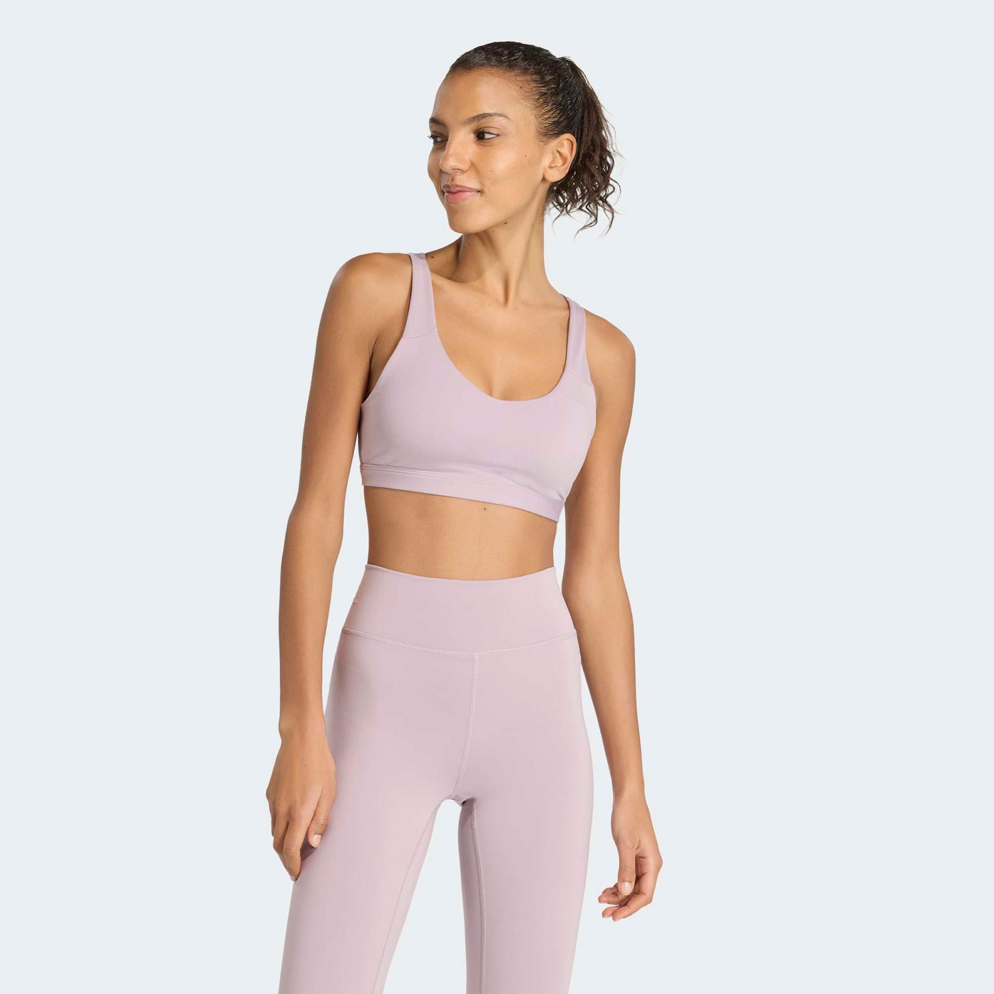 adidas All Me Essentials Kadın Lila Bra