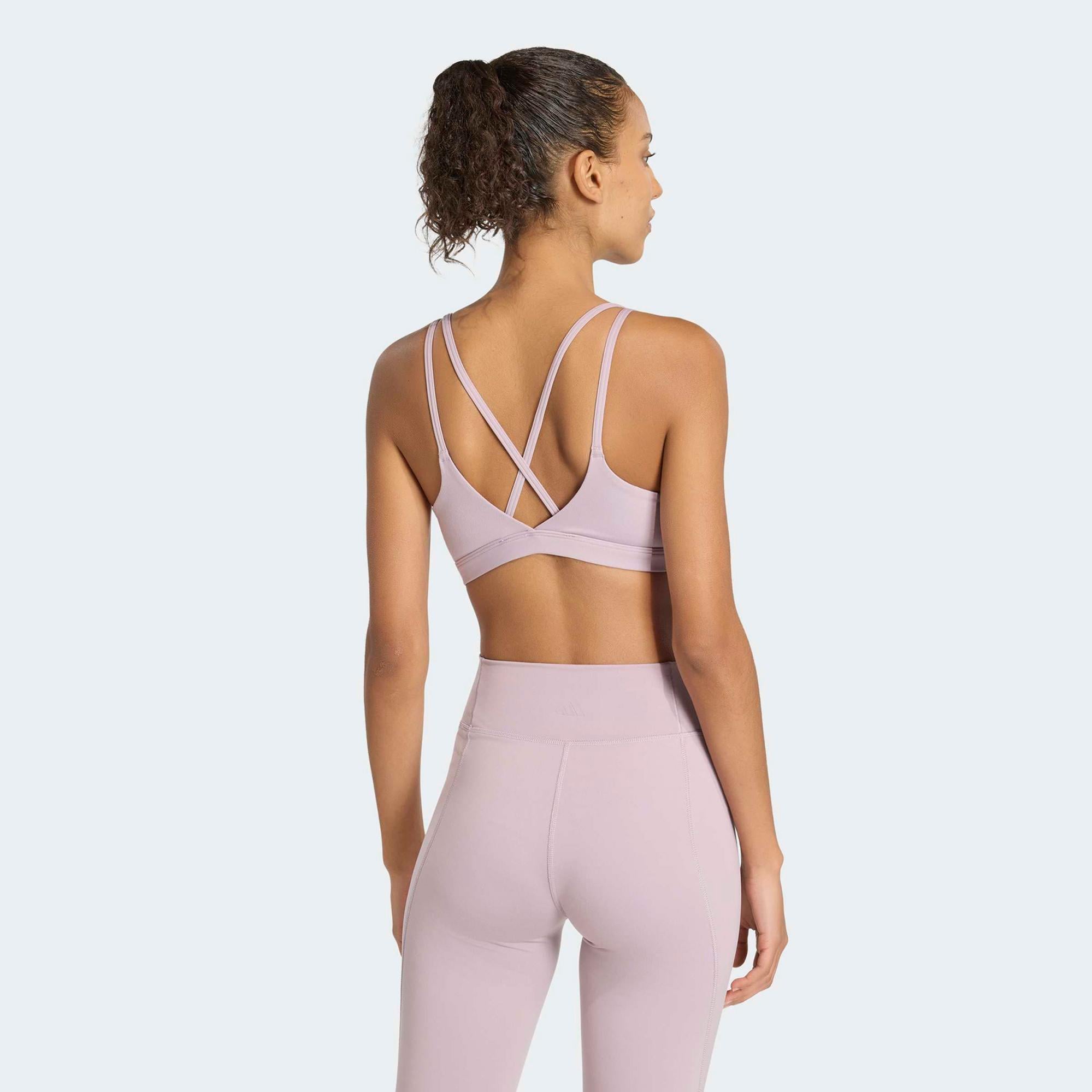 adidas All Me Essentials Kadın Lila Bra