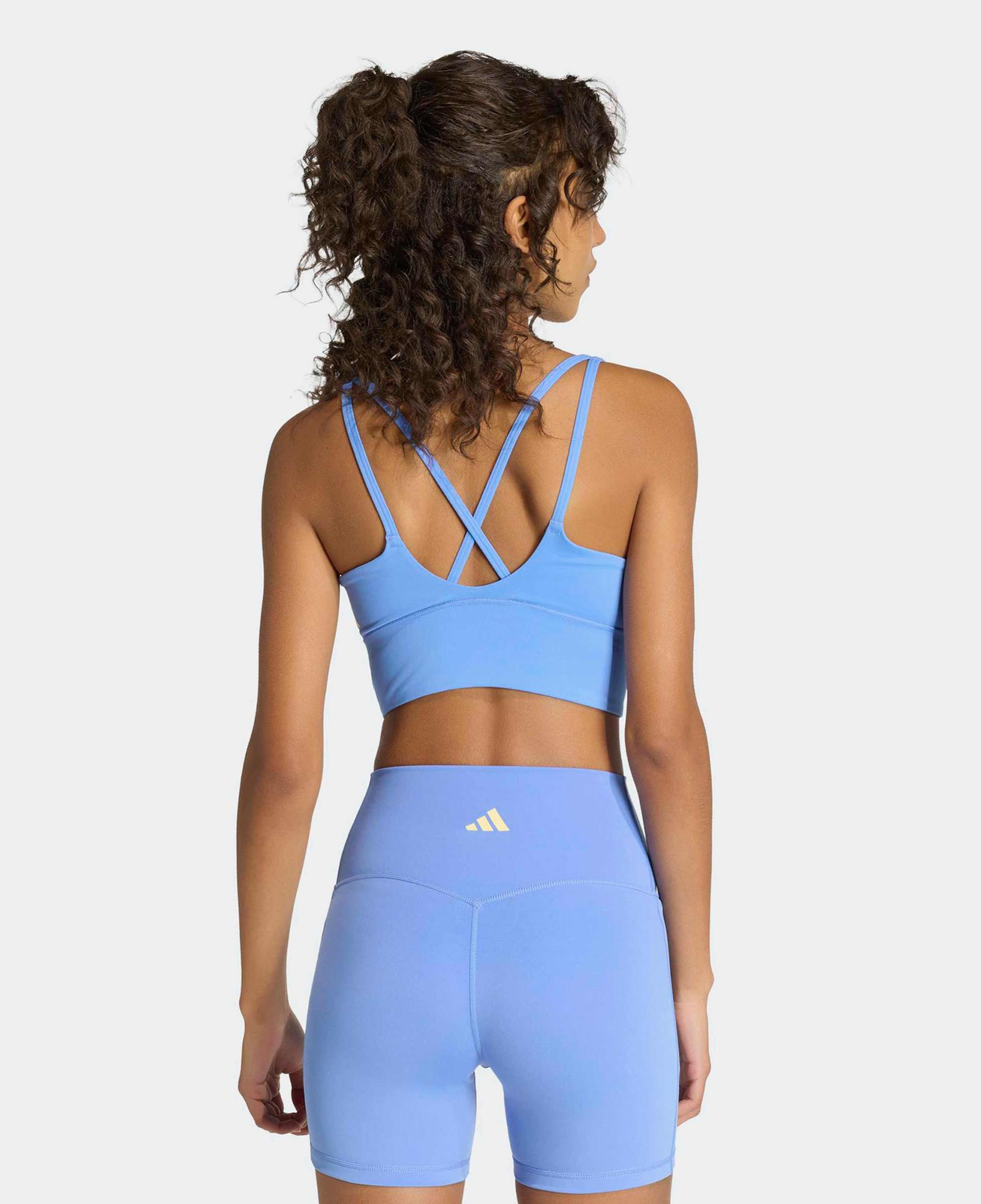 adidas 3-Stripes Studio All Me Kadın Mavi Bra