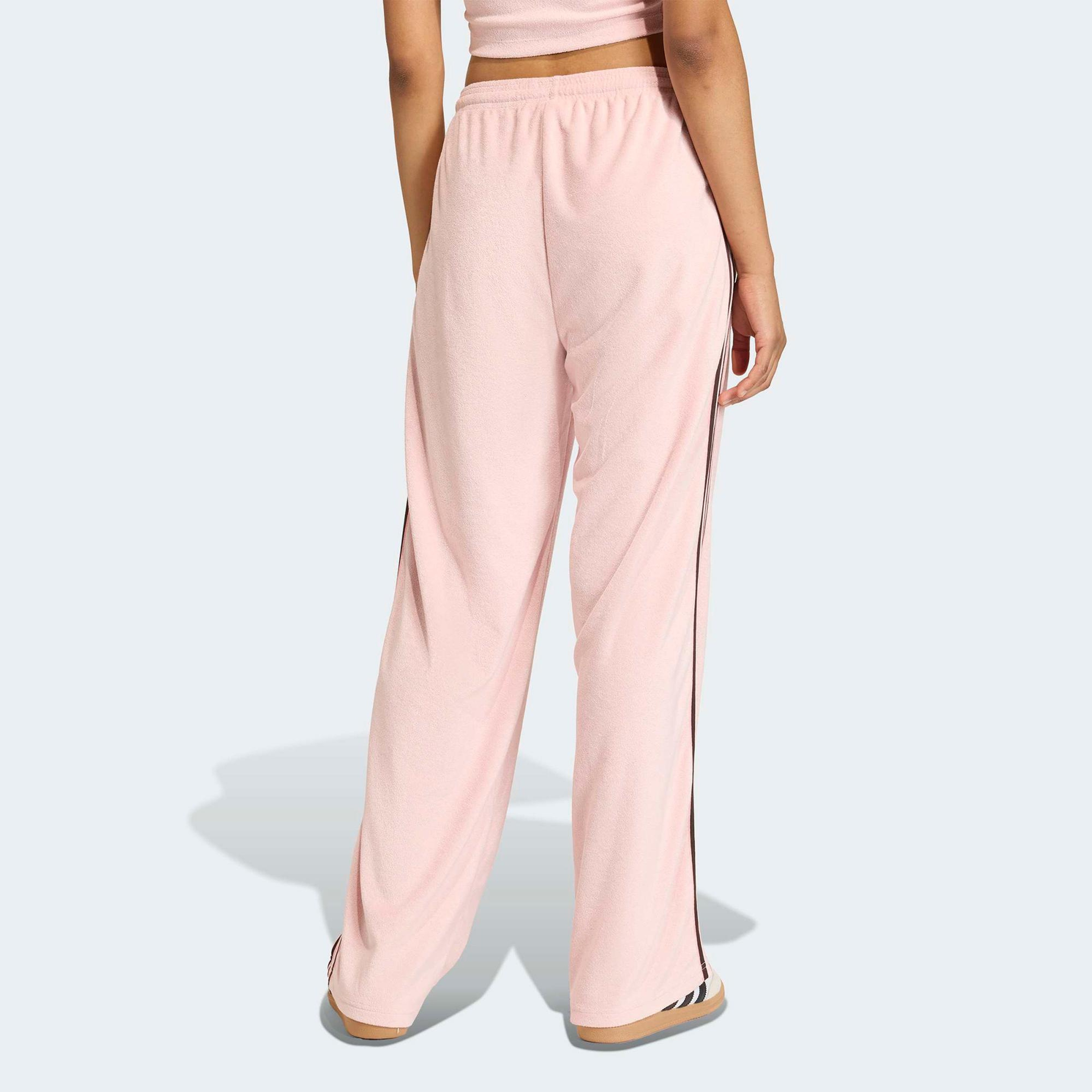 adidas Terry Towel Firebird Kadın Pembe Eşofman Altı