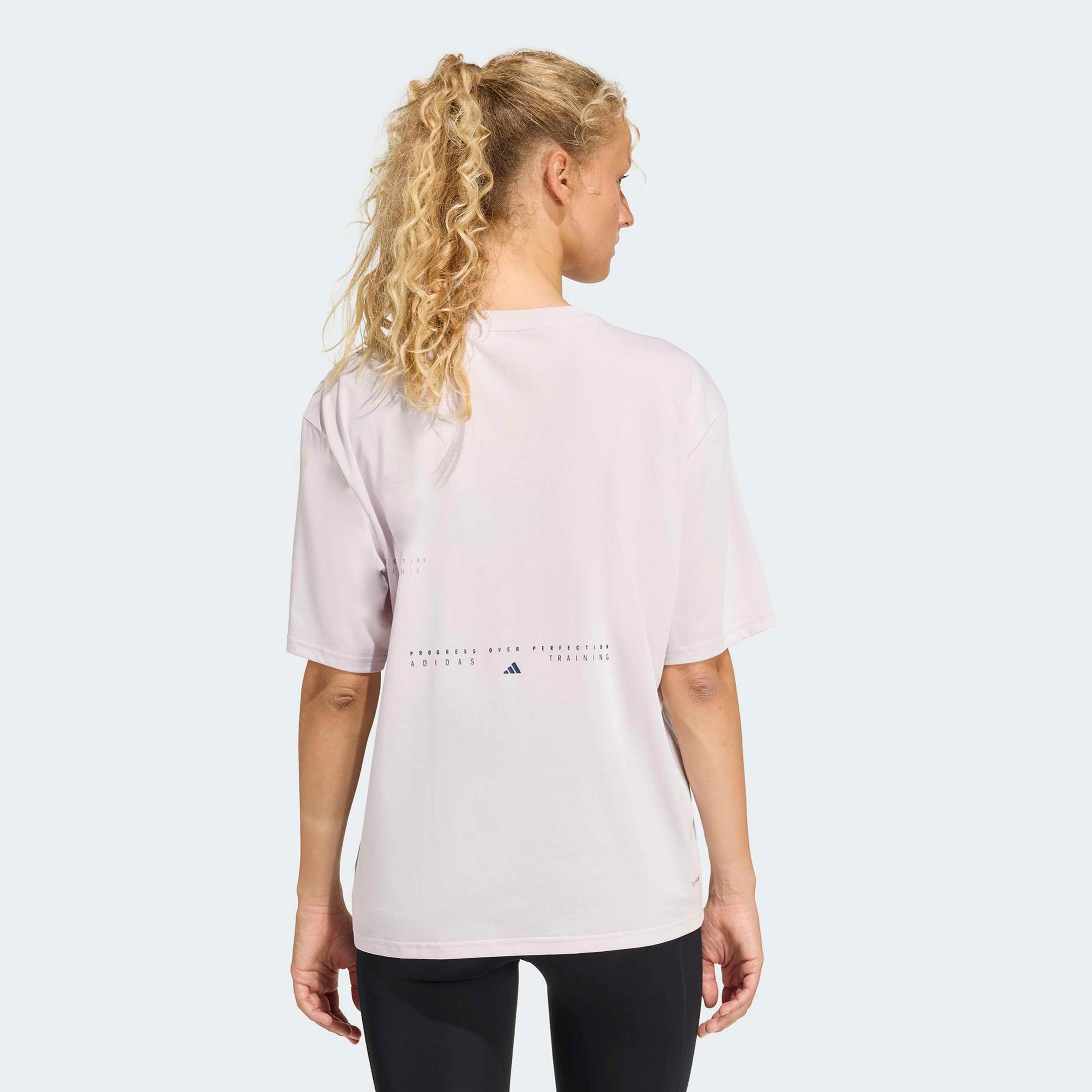 adidas Climacool Animal Training Graphic Kadın Pembe T-Shirt