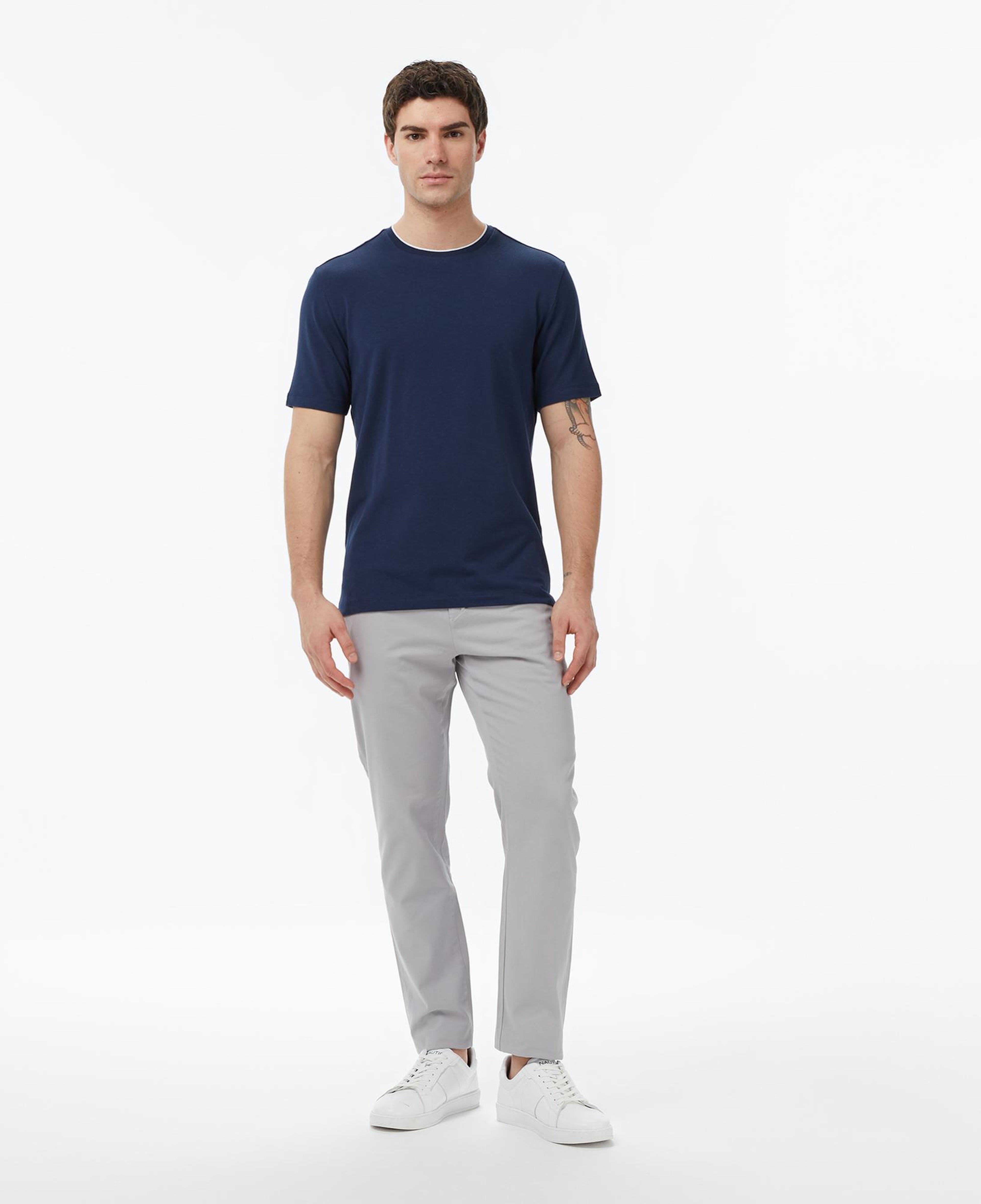Nautica Erkek Lacivert Regular Fit T-Shirt