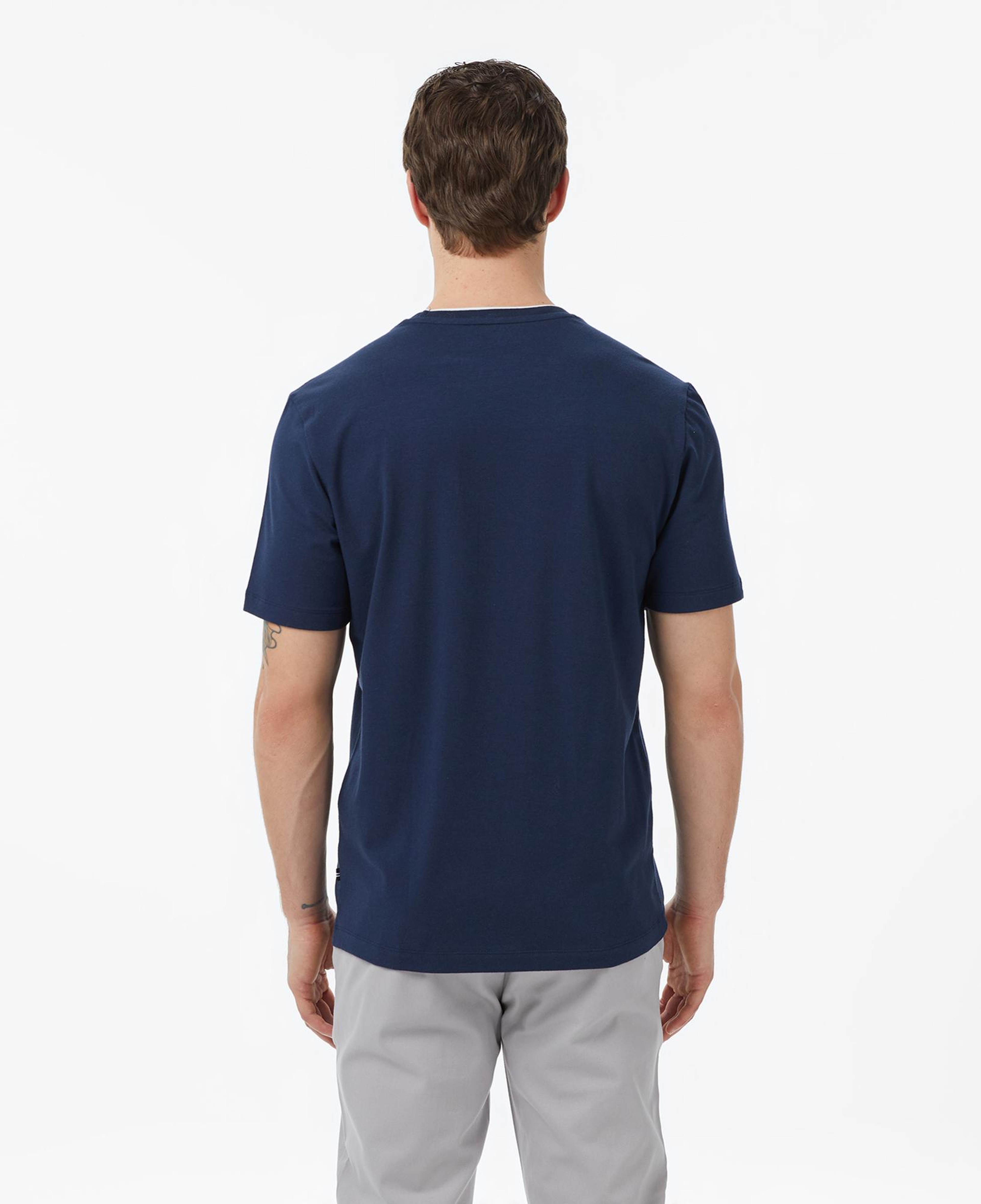 Nautica Erkek Lacivert Regular Fit T-Shirt