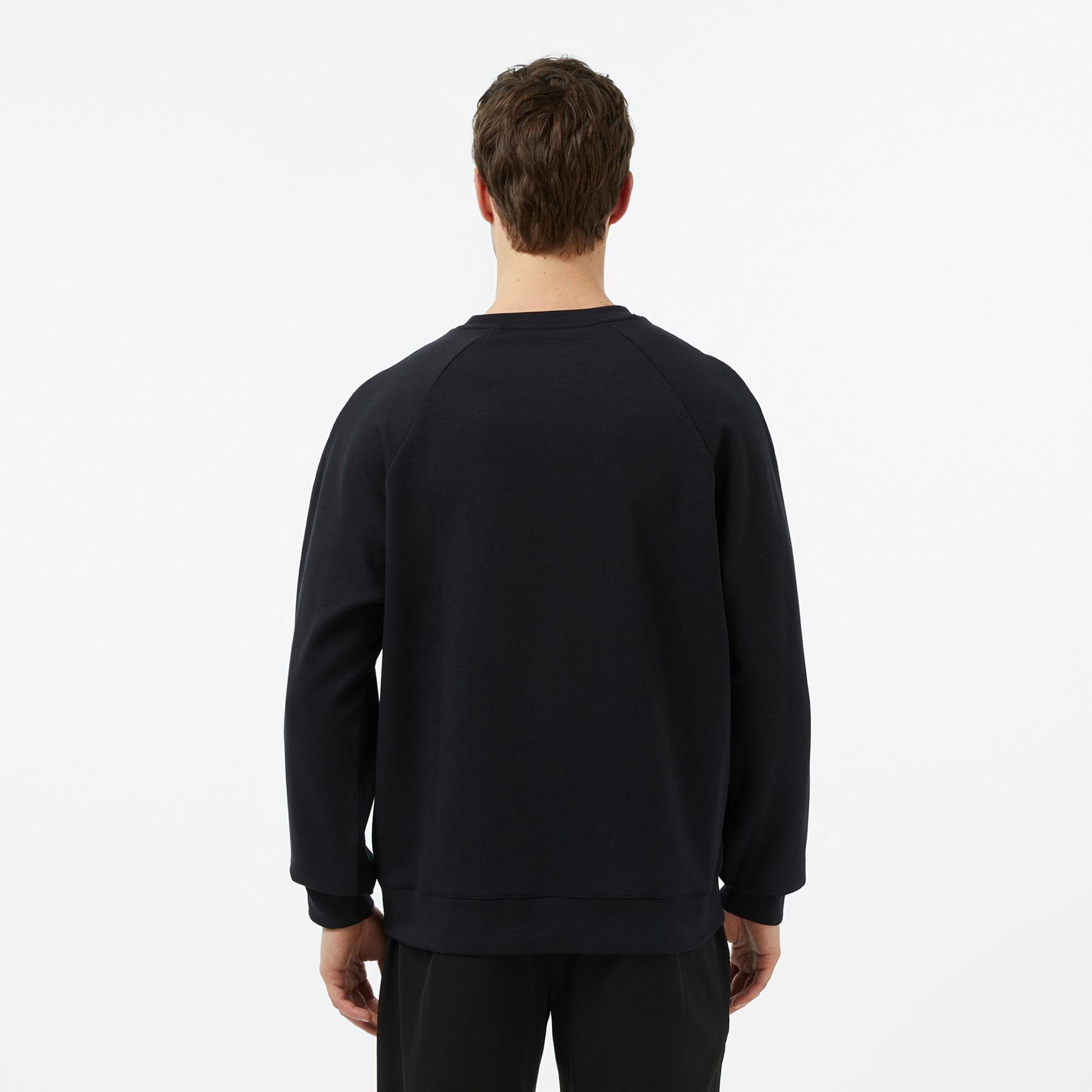 Nautica Erkek Siyah Regular Fit Sweatshirt