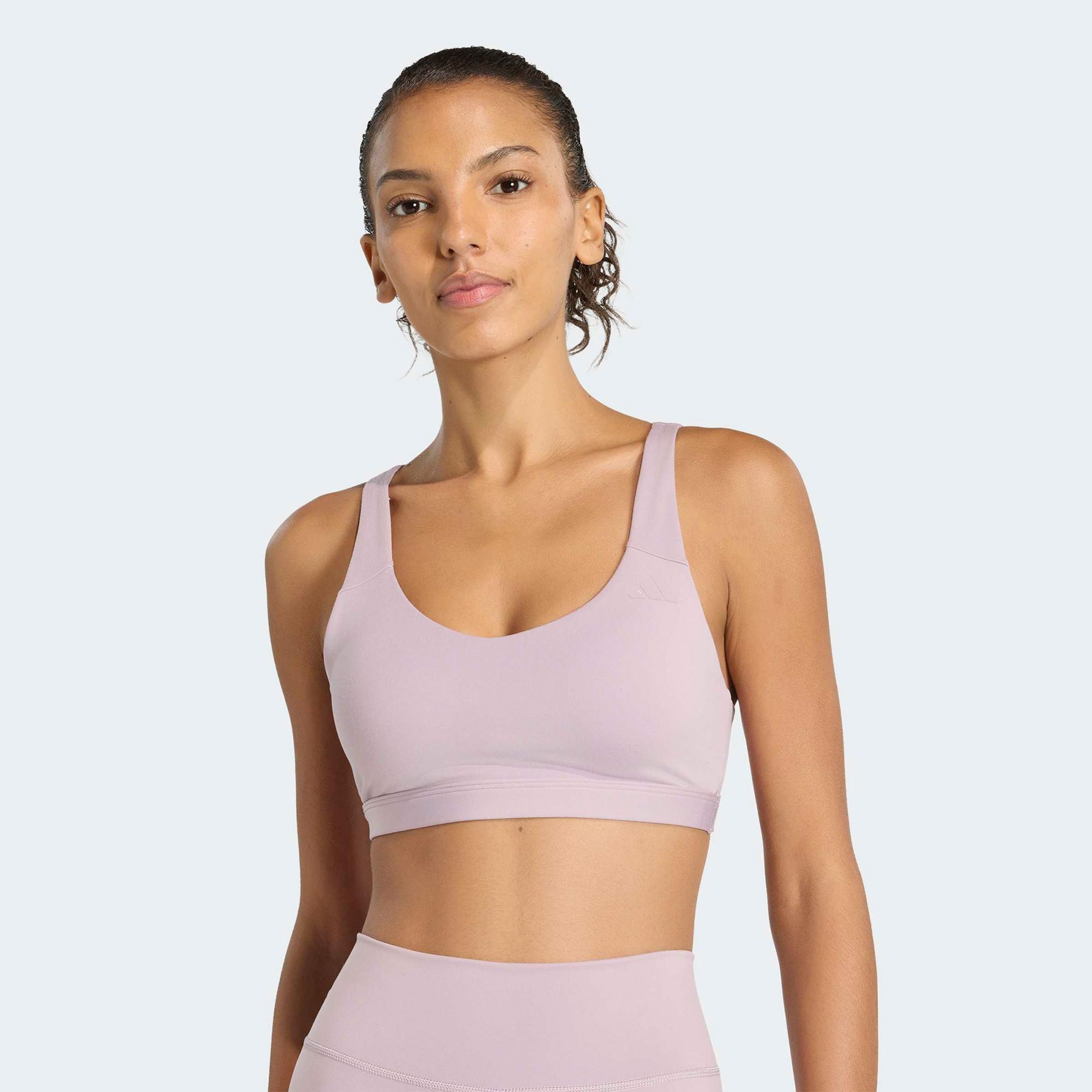 adidas All Me Essentials Kadın Lila Bra
