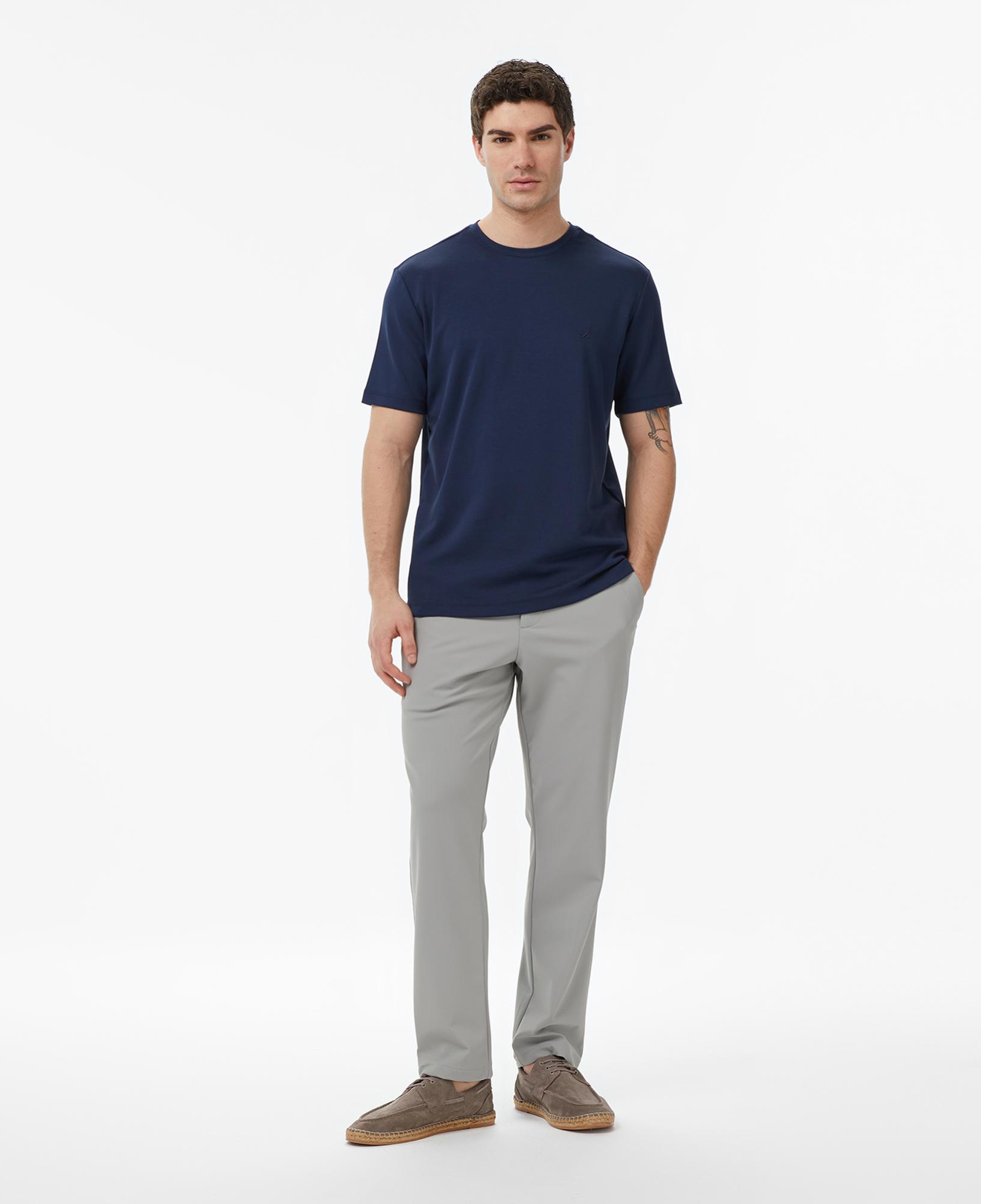 Nautica Erkek Lacivert Regular Fit T-Shirt