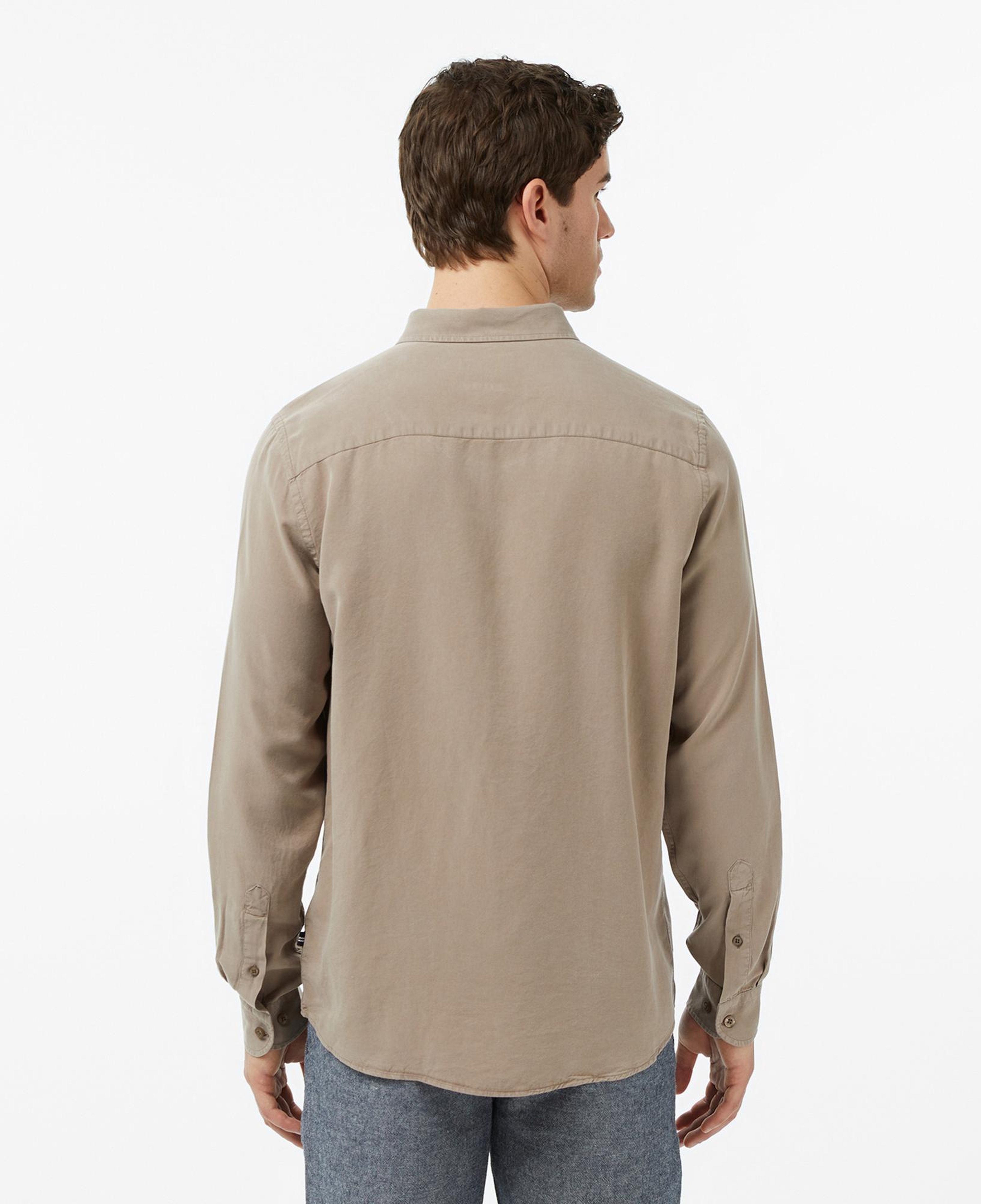 Nautica Erkek Bej Regular Fit Gömlek