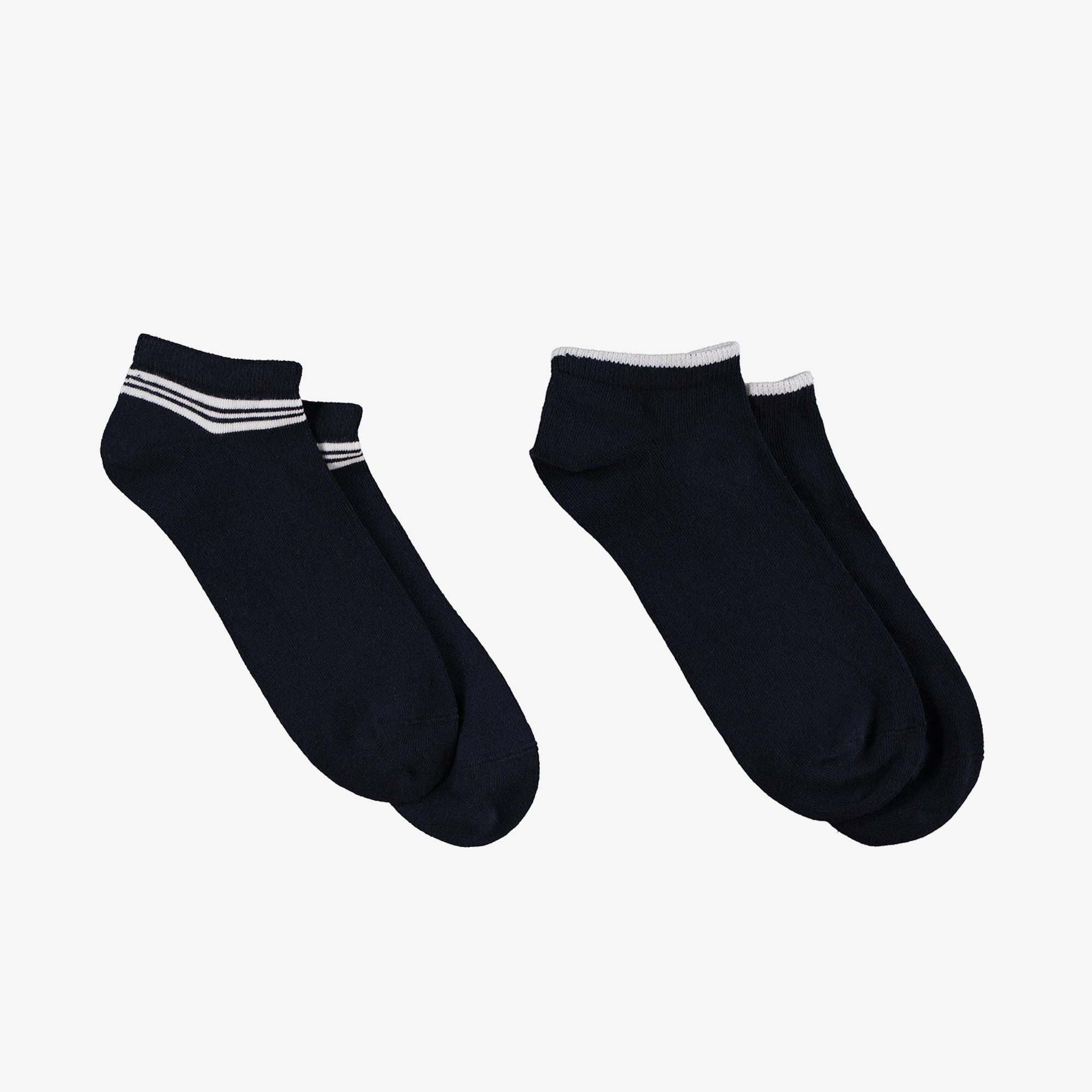 Nautica Unisex Lacivert 2'li Çorap