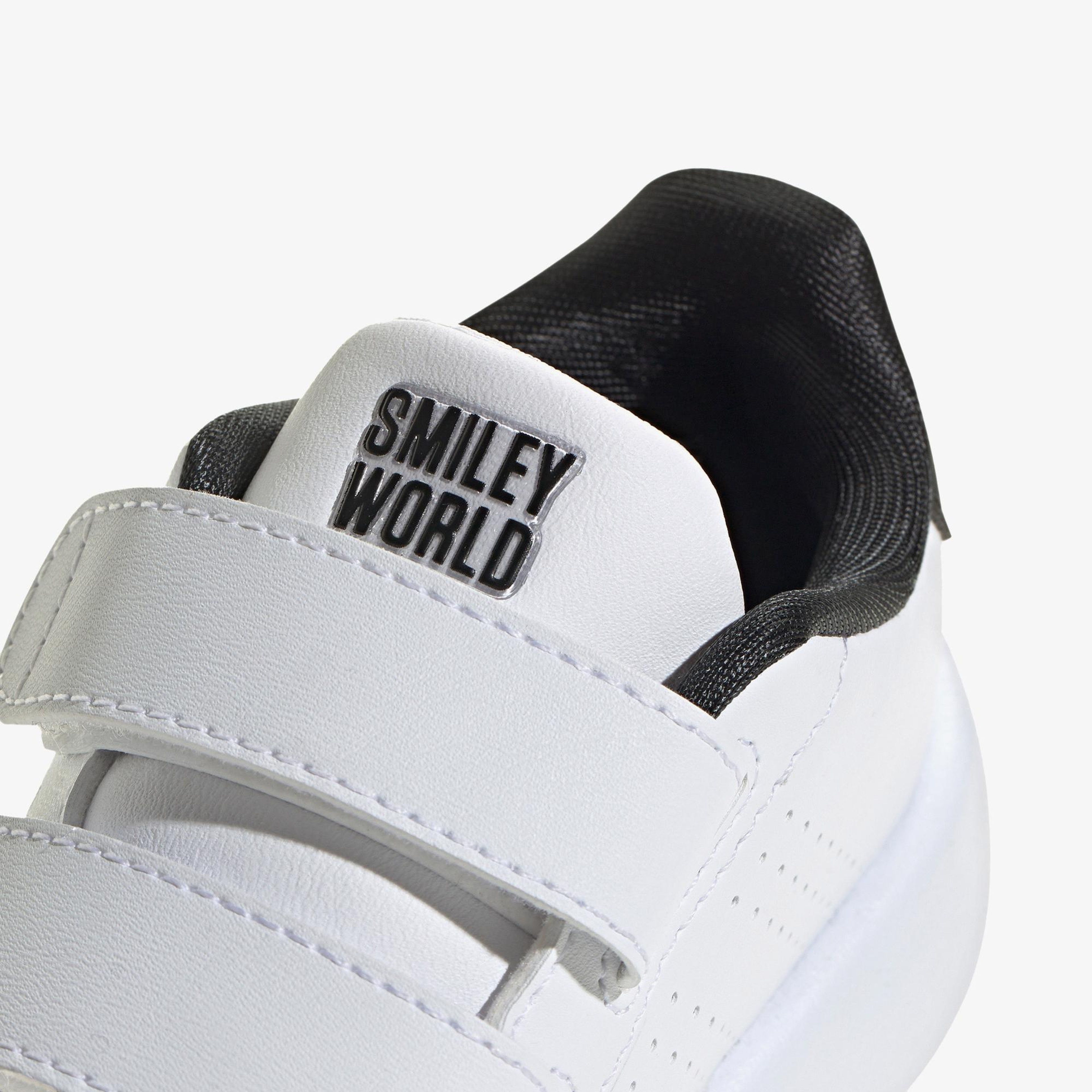 adidas Advantage Smiley Çocuk Beyaz Sneaker