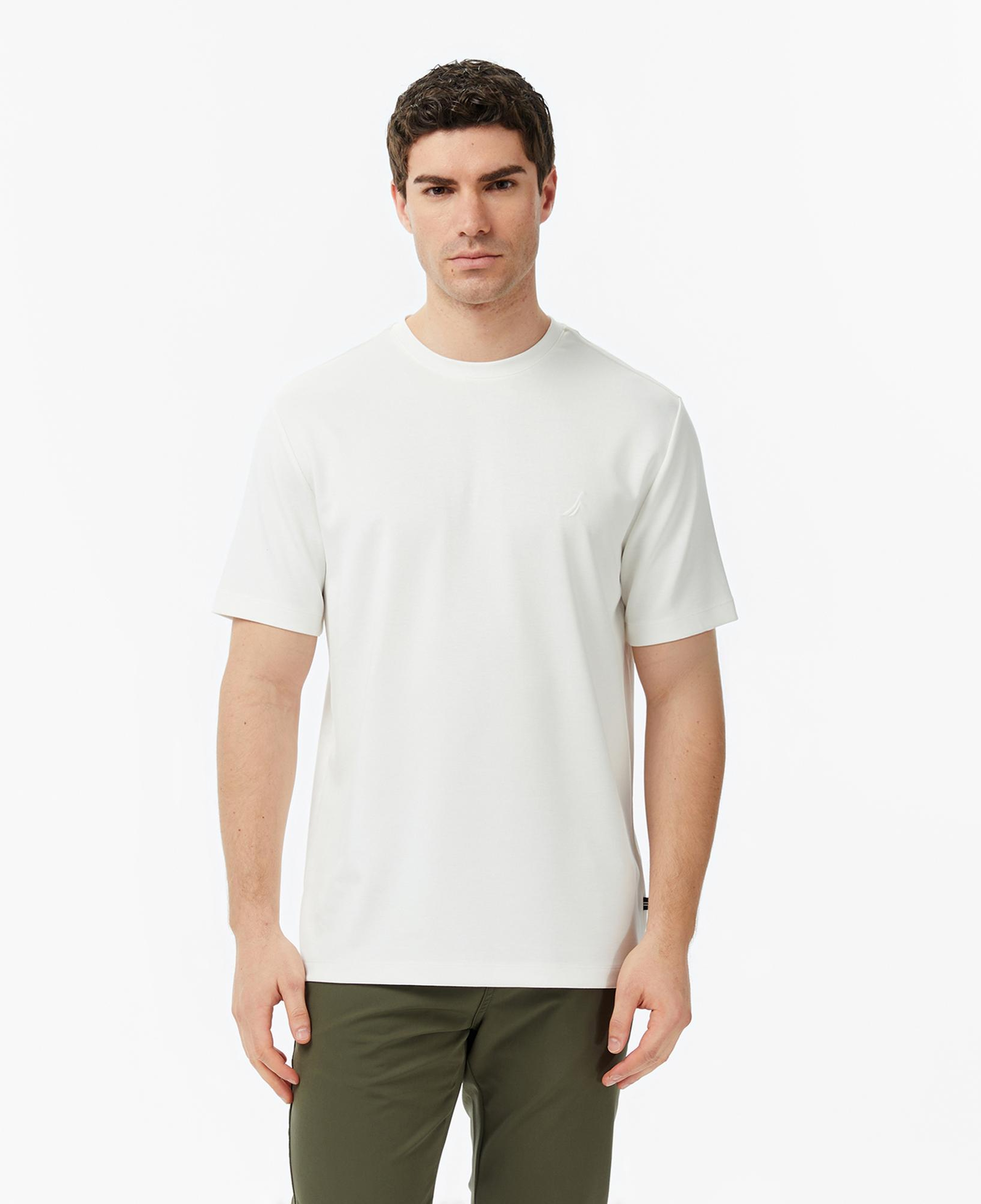 Nautica Erkek Beyaz Regular Fit T-Shirt
