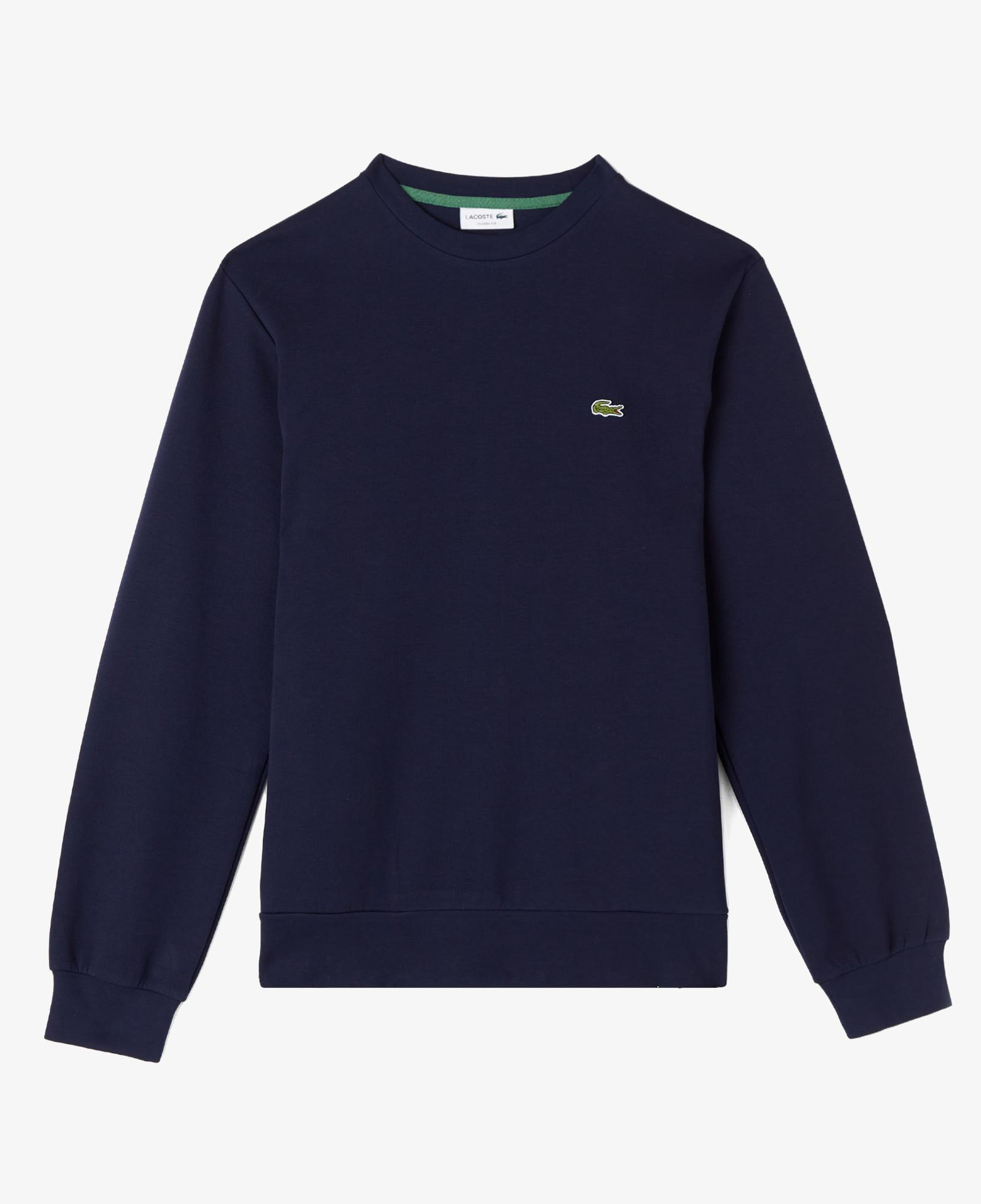 Lacoste Erkek Classic Fit Bisiklet Yaka Lacivert Sweatshirt