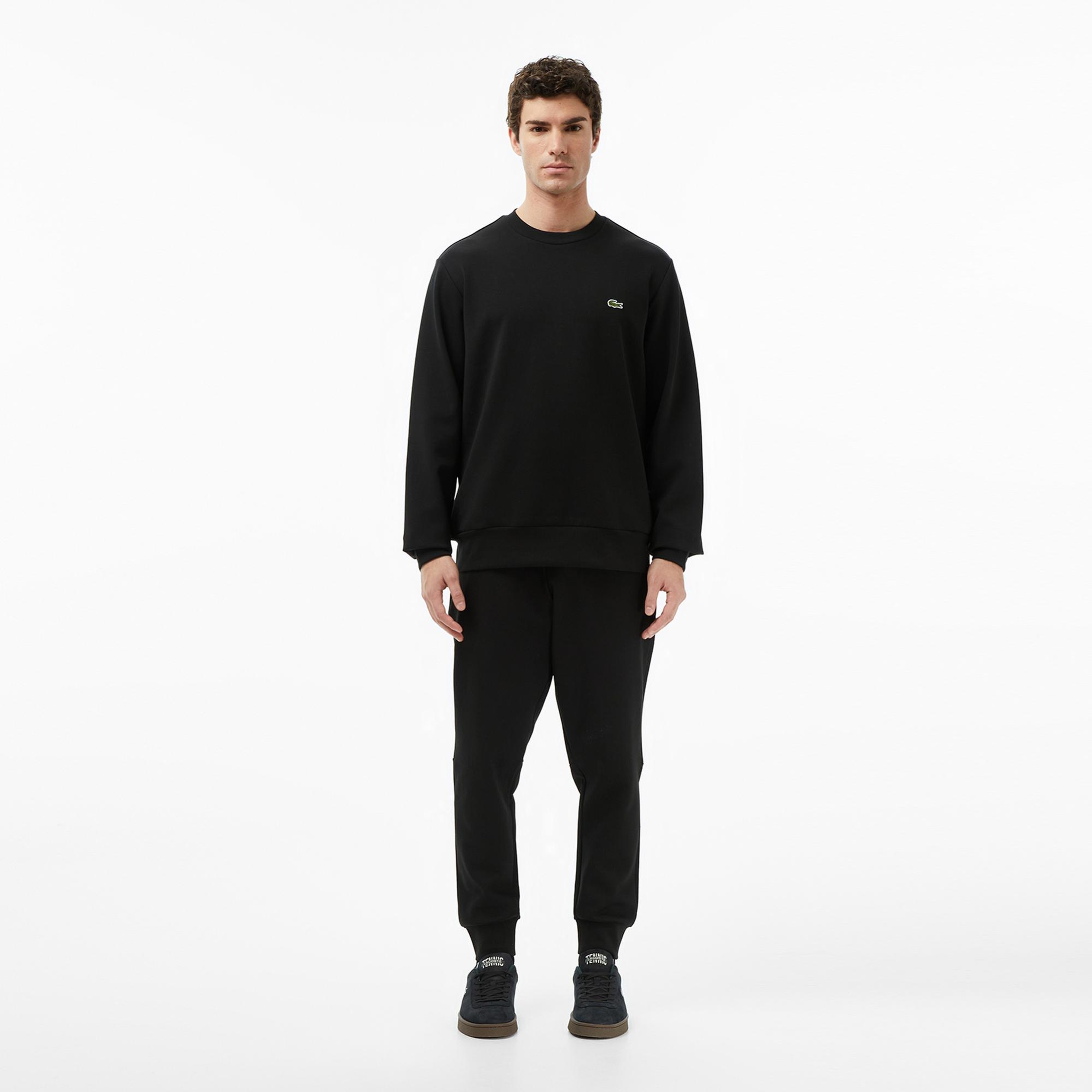 Lacoste Erkek Slim Fit Siyah Eşofman Altı