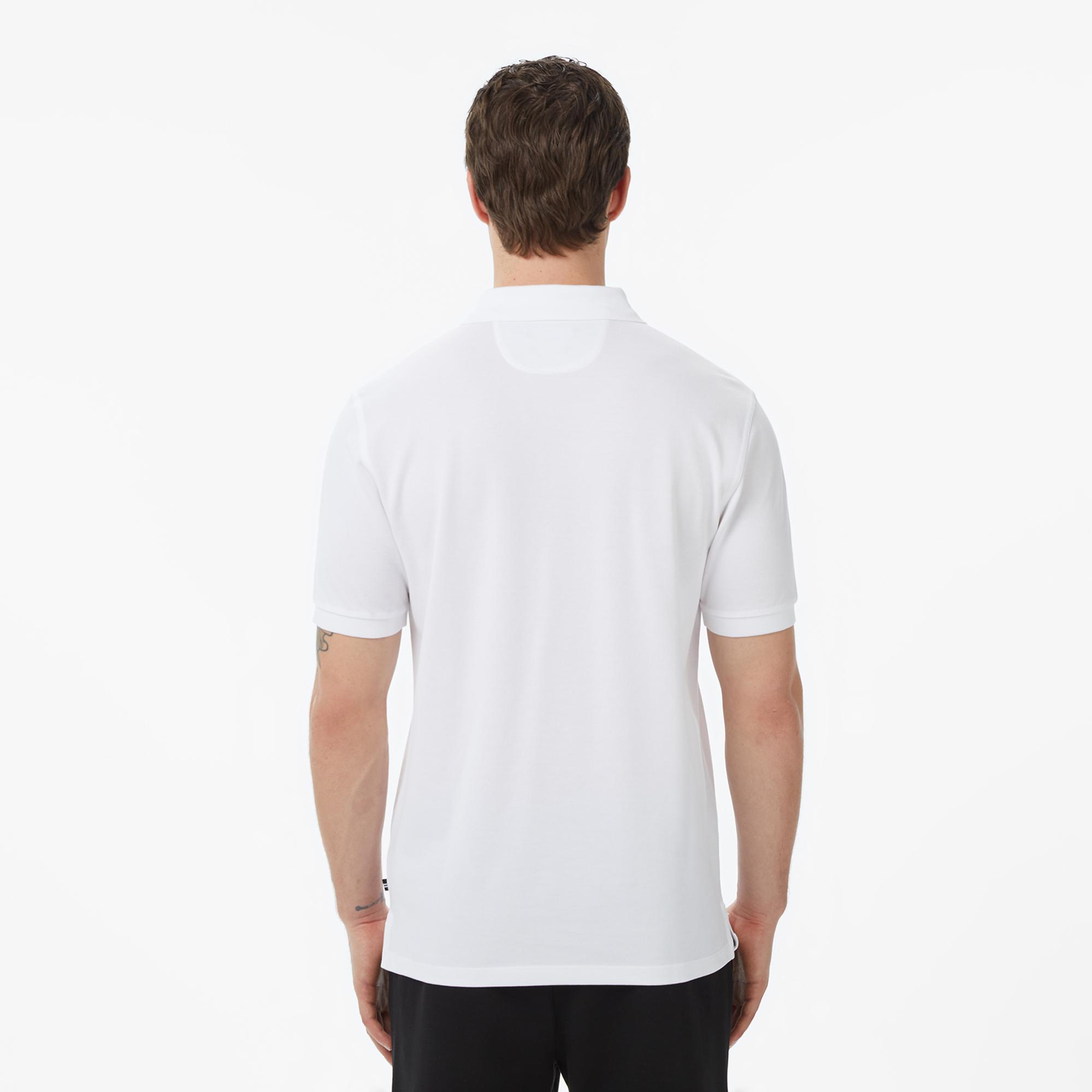 Nautica Erkek Beyaz Regular Fit Polo Yaka T-Shirt