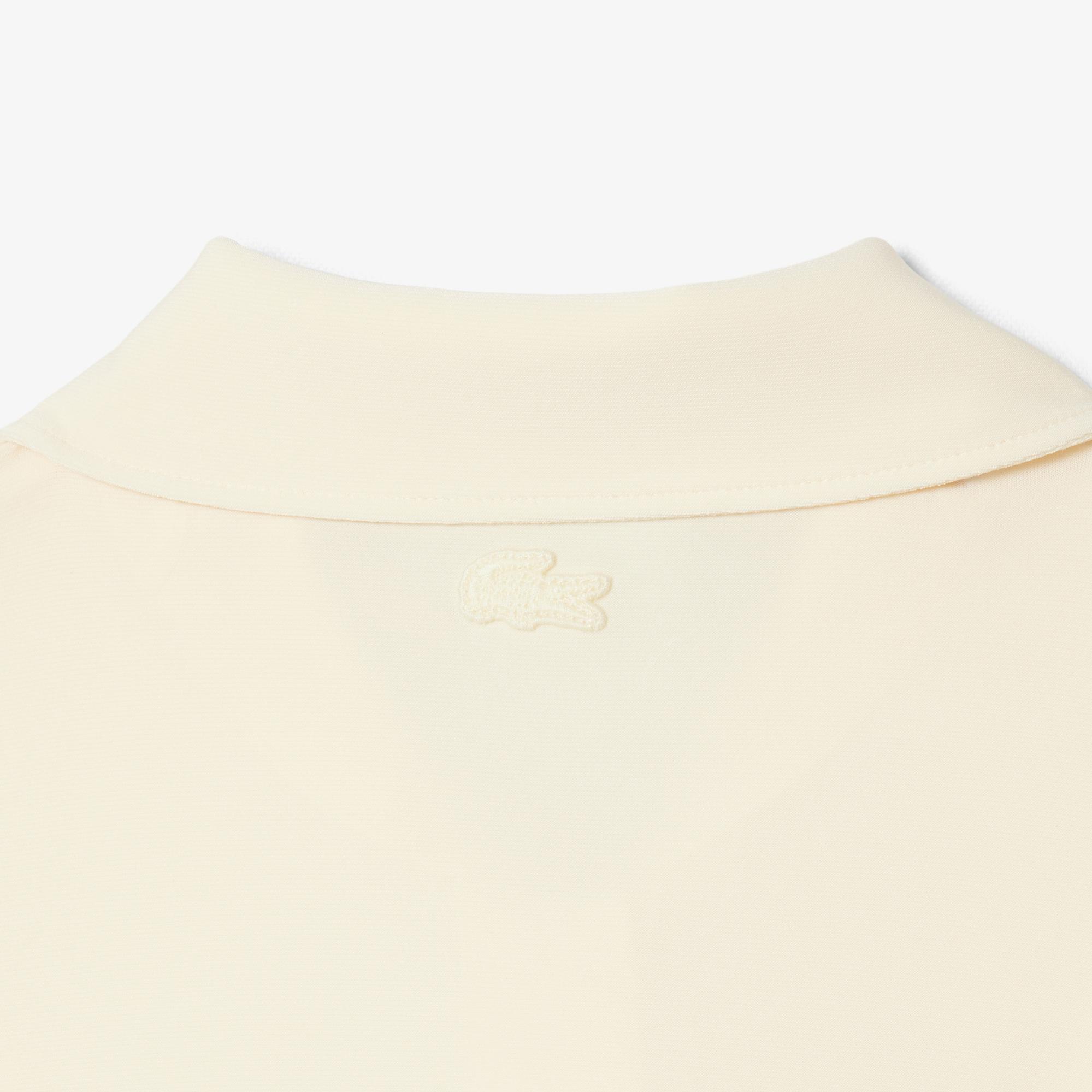 Lacoste Kadın Slim Fit Sarı Polo