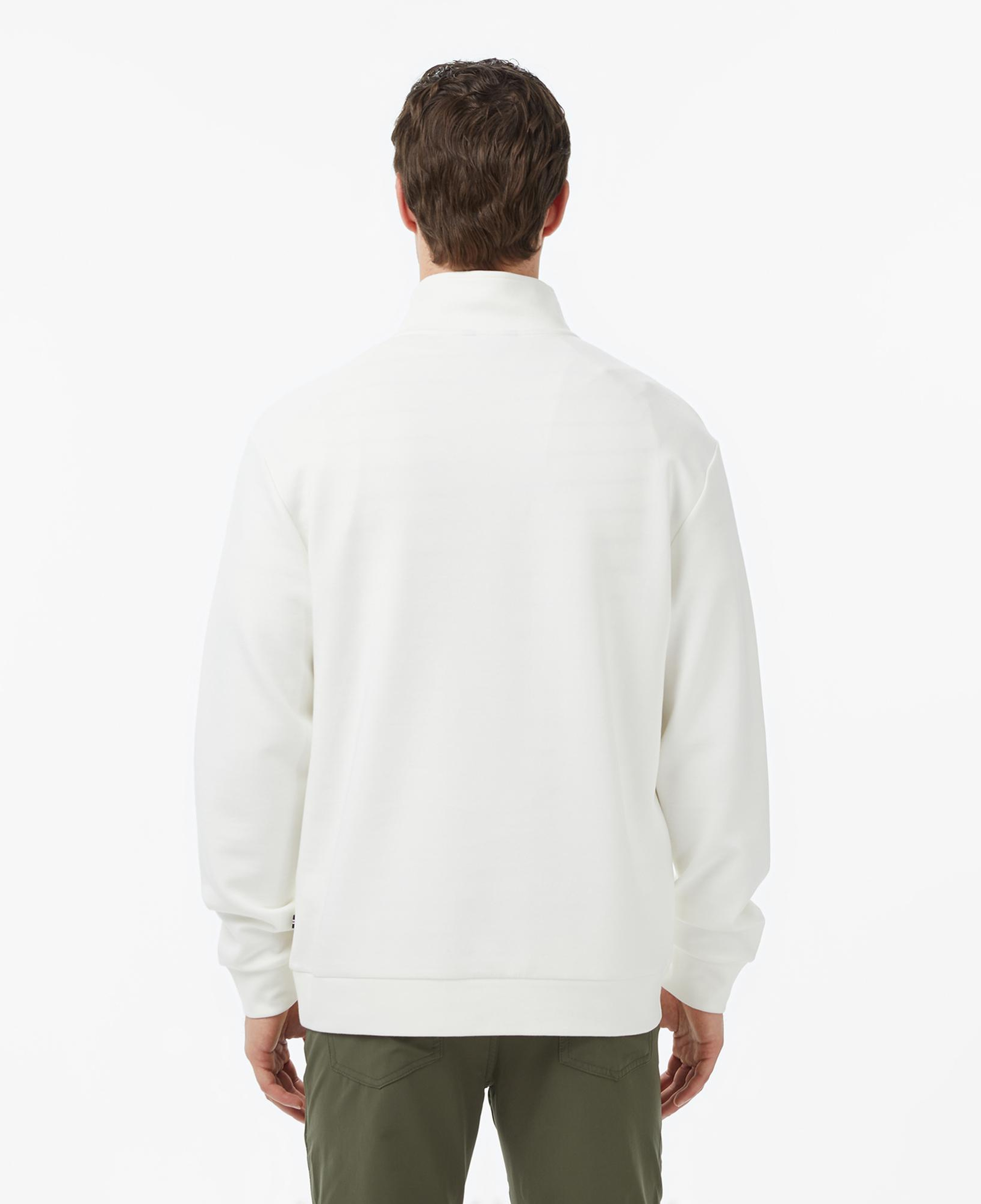 Nautica Erkek Krem Regular Fit Dik Yaka Sweatshirt