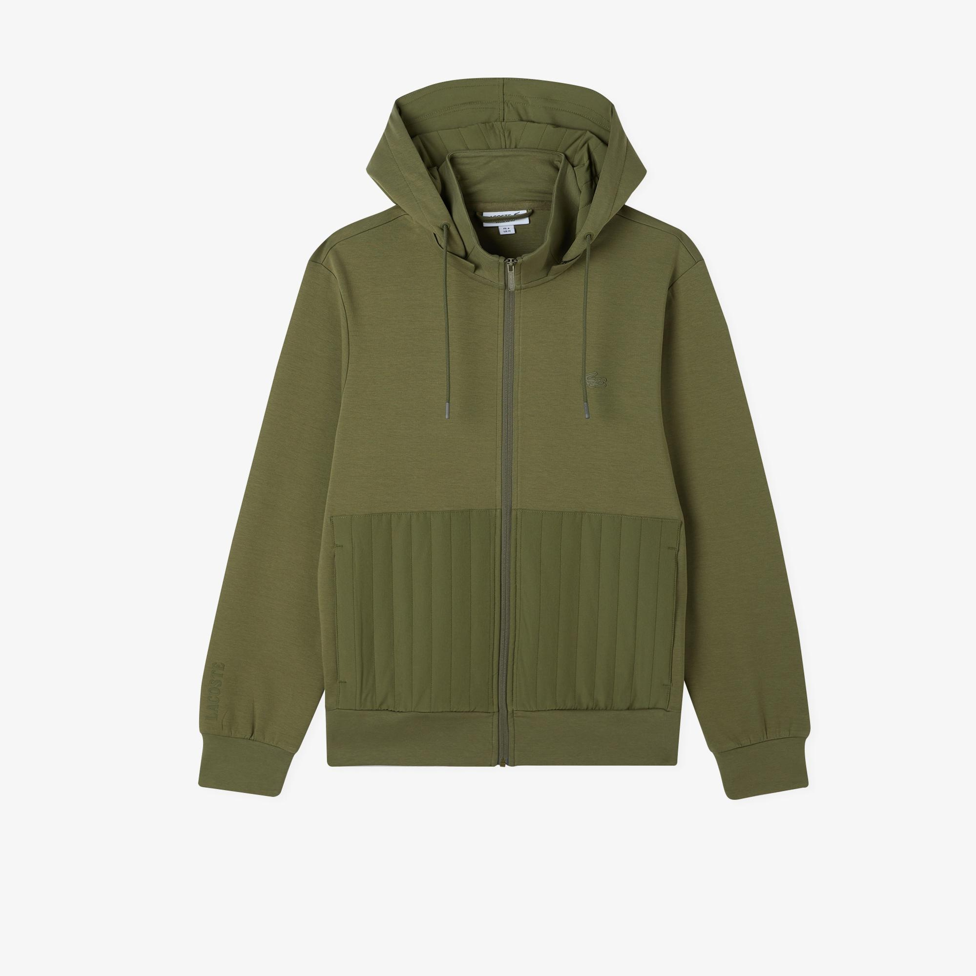 Lacoste Erkek Regular Fit Kapüşonlu Haki Sweatshirt