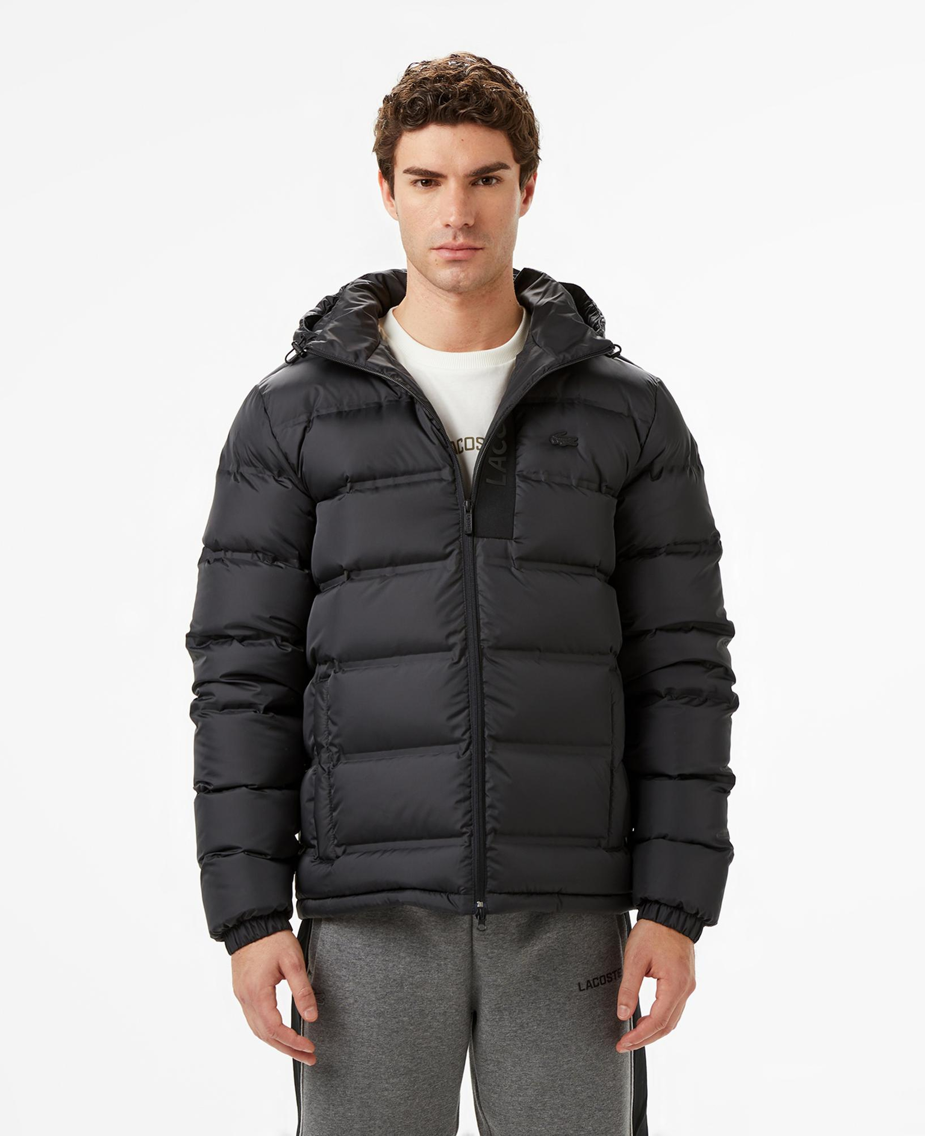 Lacoste Erkek Regular Fit Siyah Şişme Mont