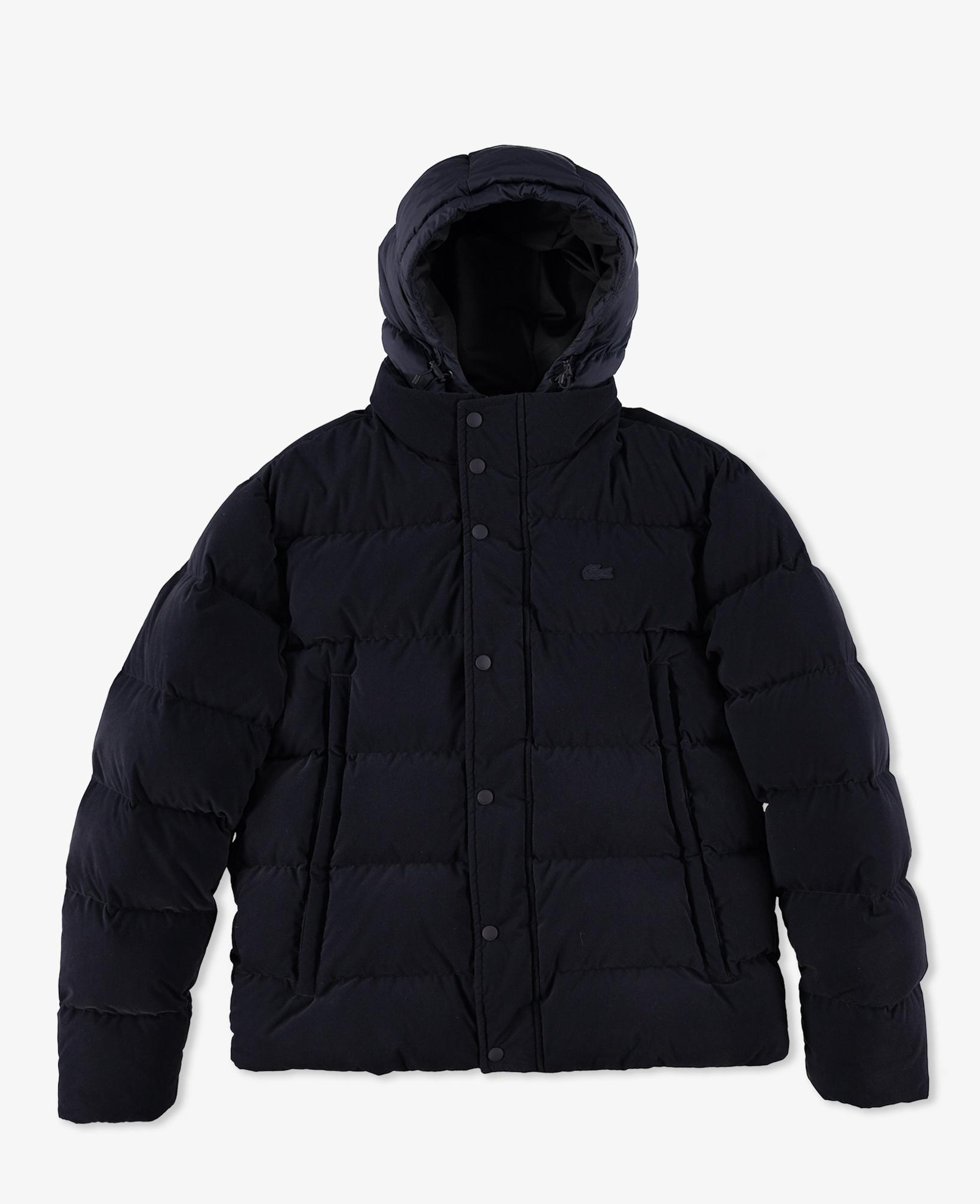 Lacoste Erkek Kapüşonlu Lacivert Mont