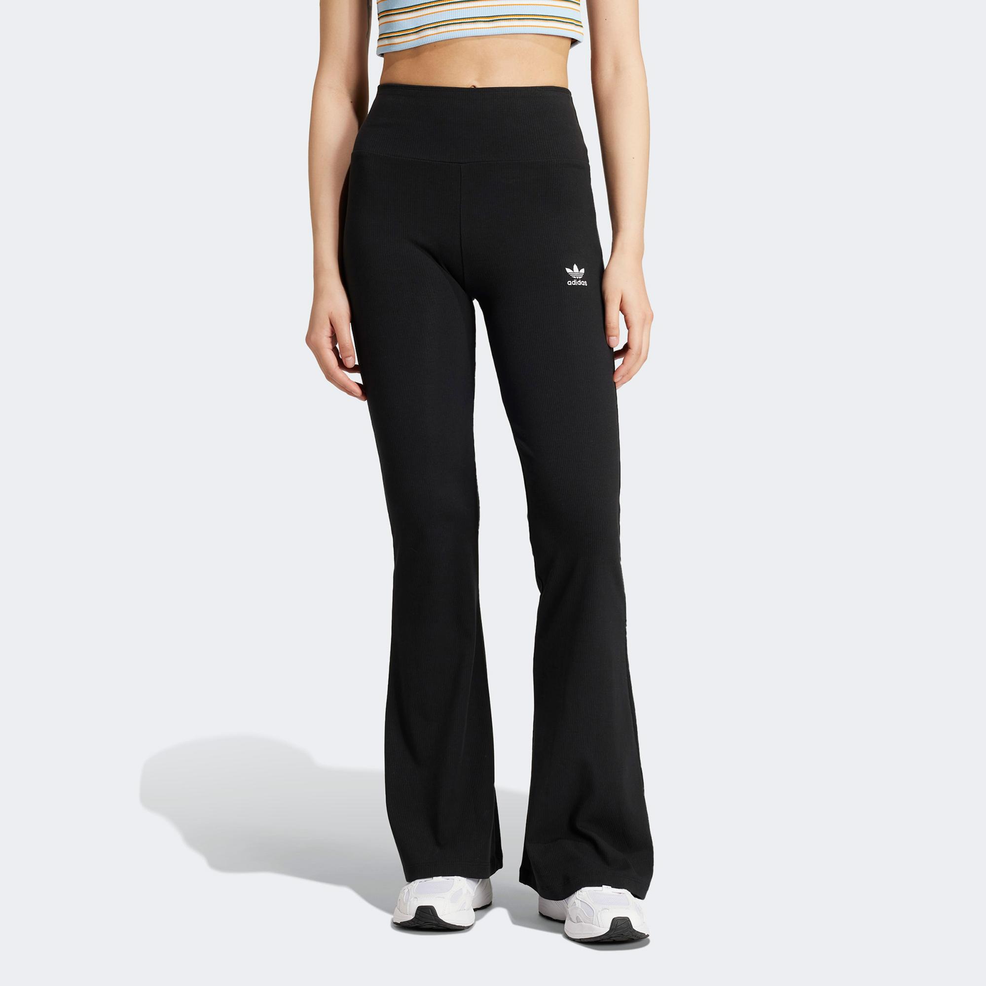 adidas Essentials Ribana Kadın Siyah Tayt