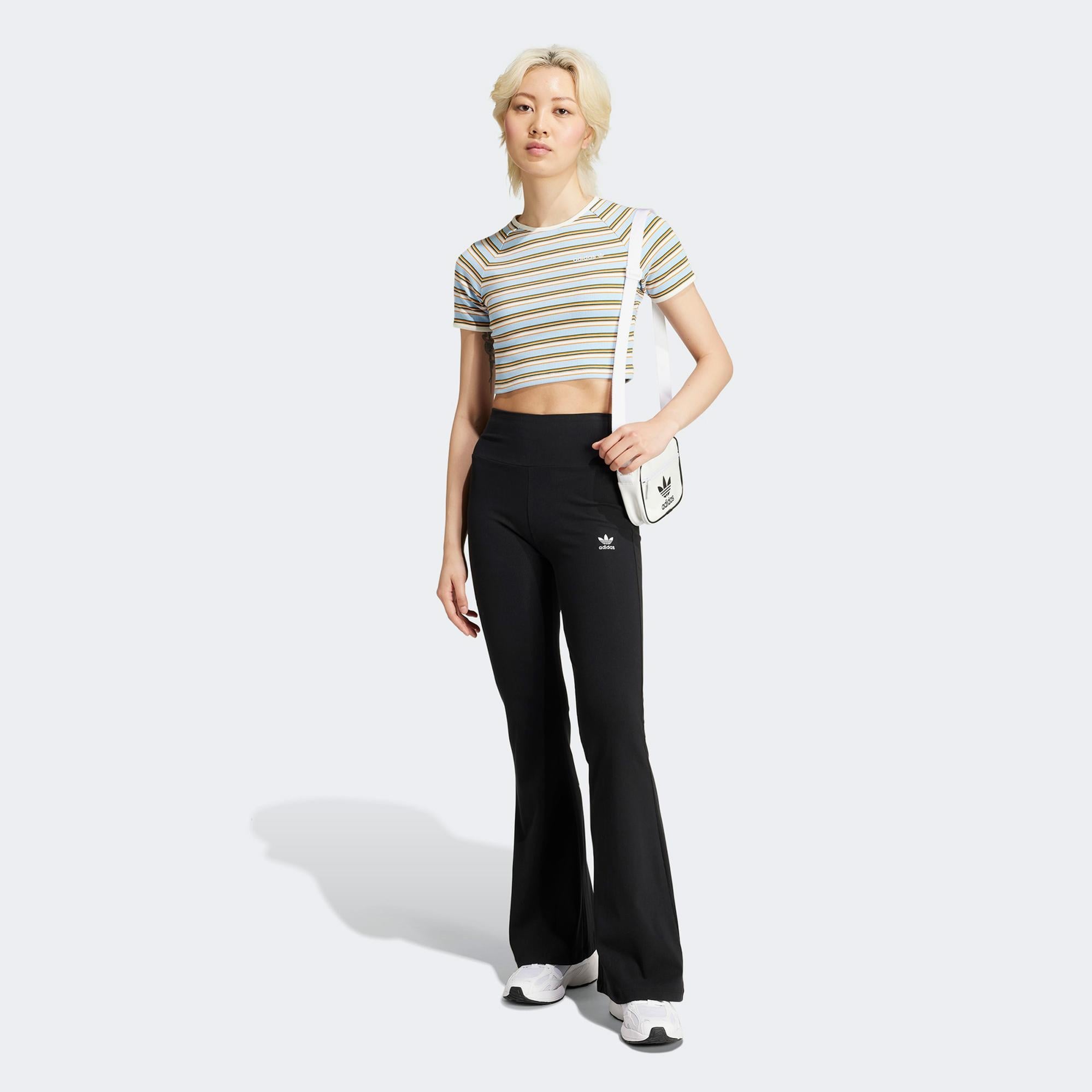adidas Essentials Ribana Kadın Siyah Tayt