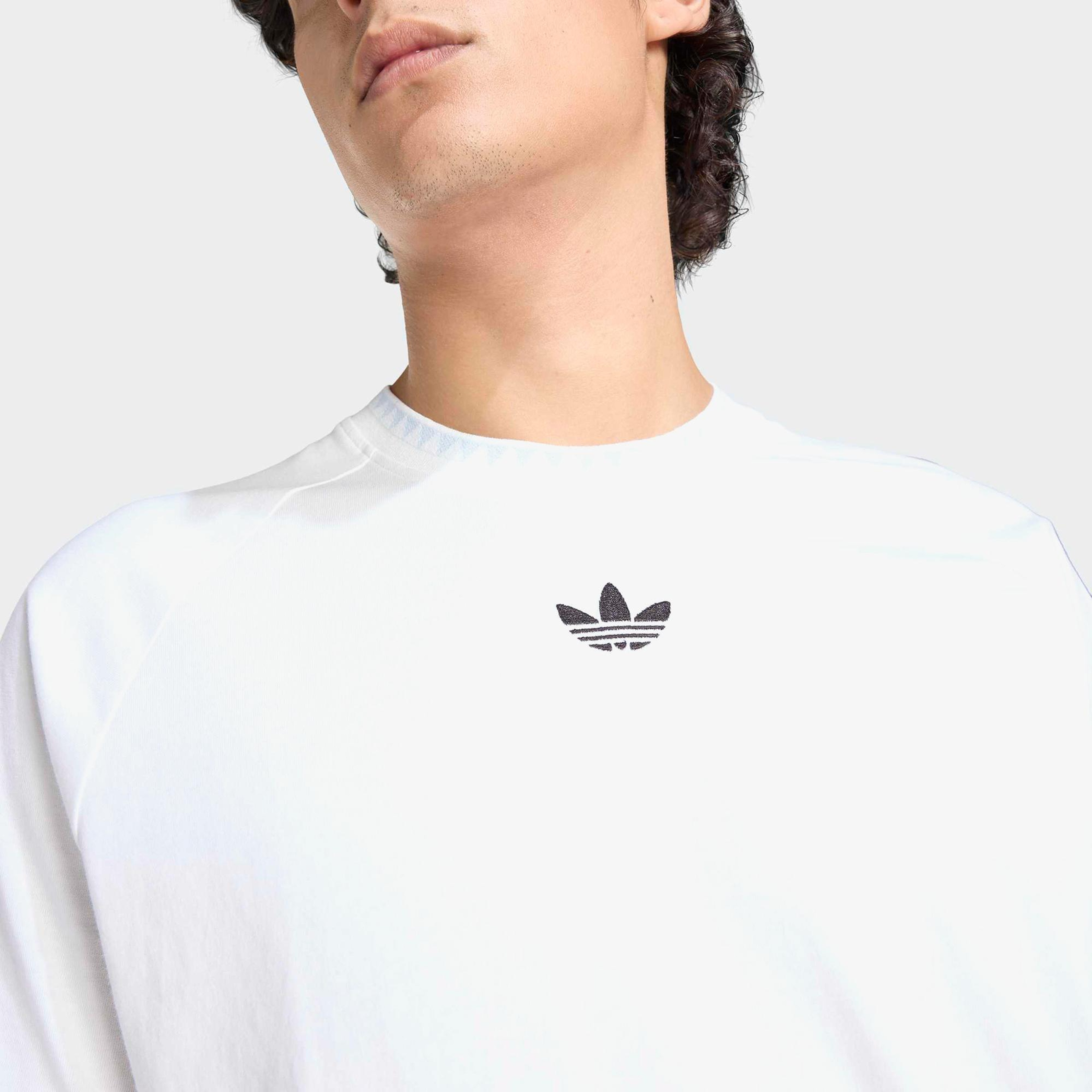 adidas Chest Erkek Beyaz T-Shirt
