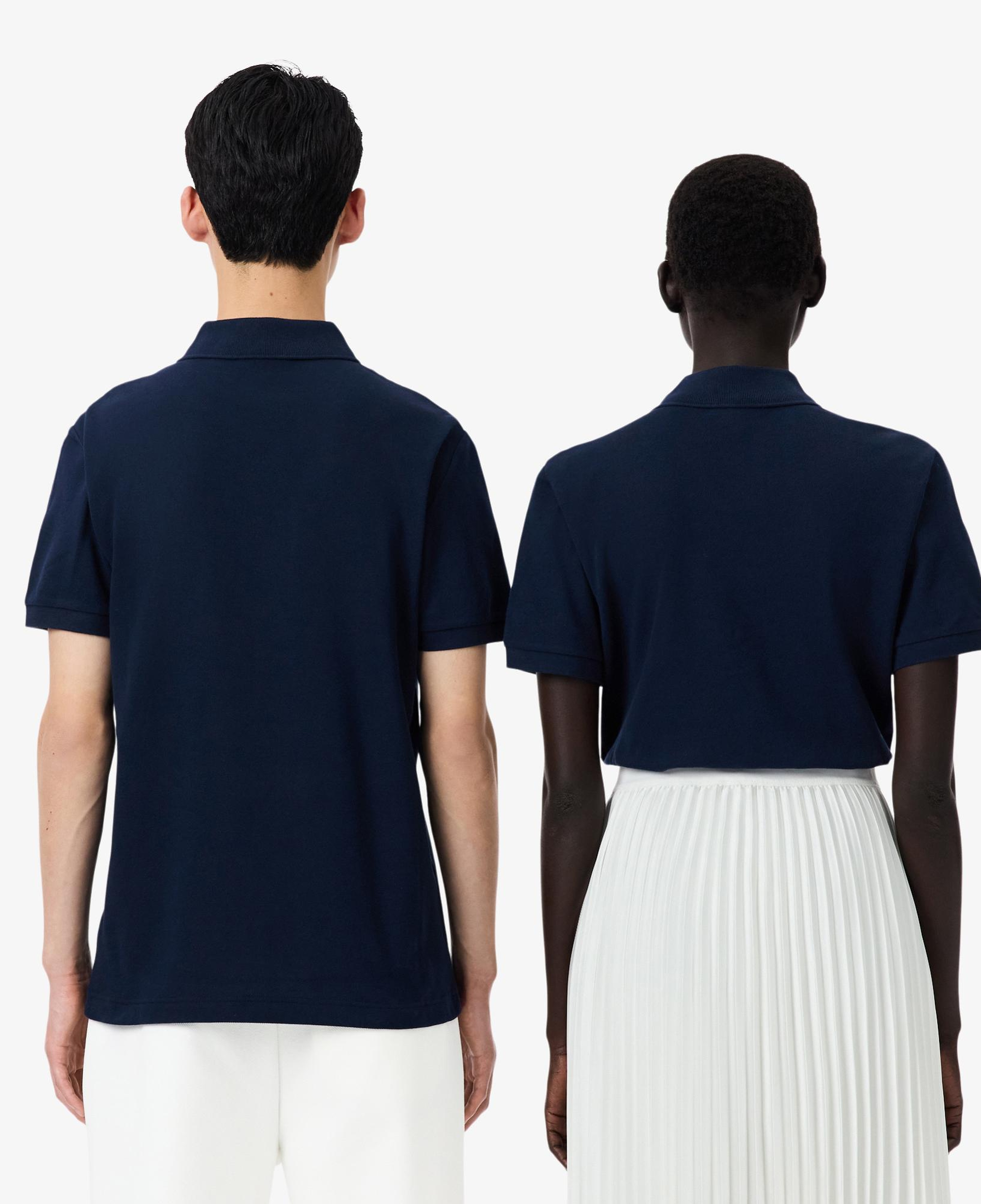 Lacoste Rolex Paris Masters Erkek Regular Fit Baskılı Lacivert Polo