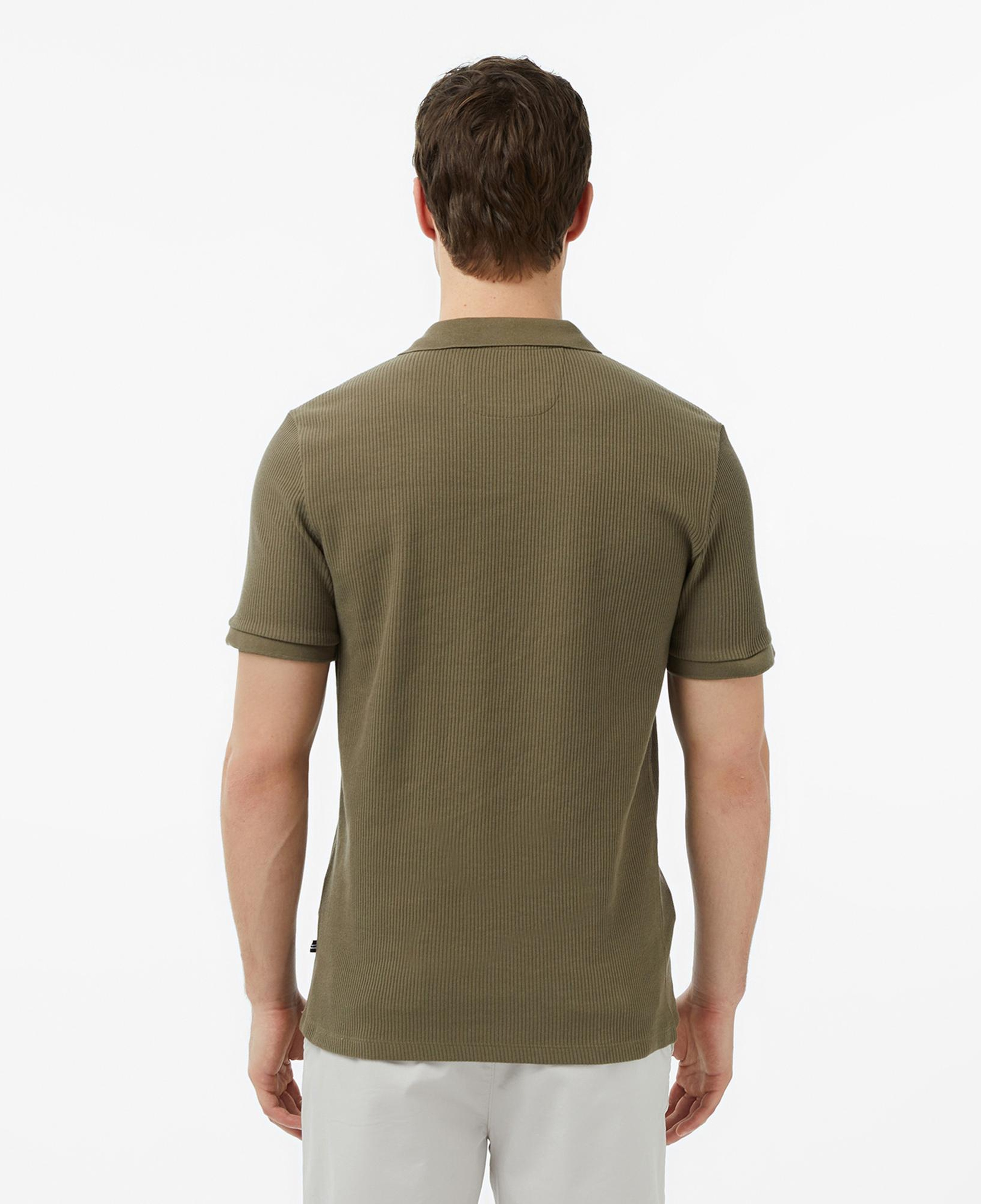 Nautica Erkek Yeşil Slim Fit Polo Yaka T-Shirt