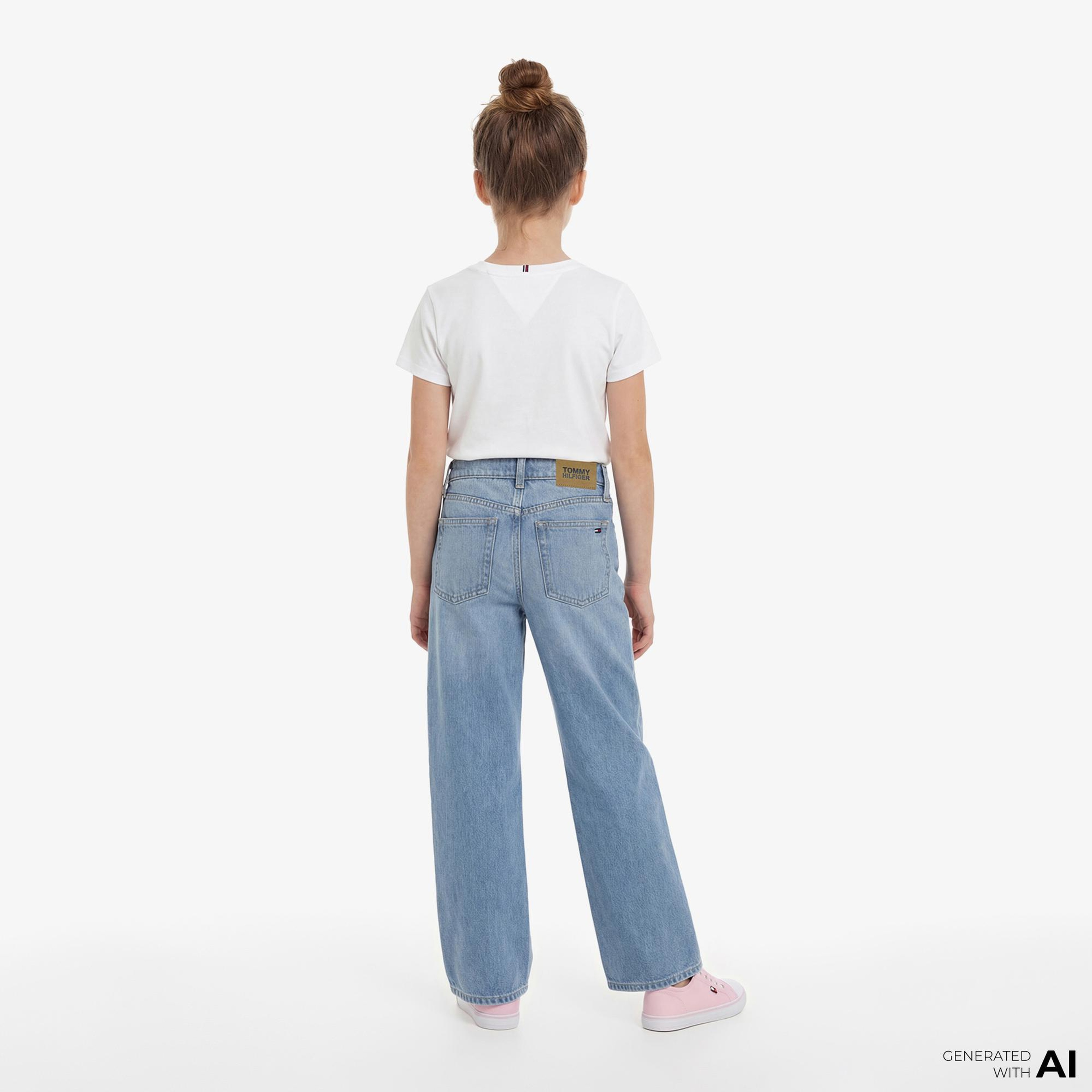 Tommy Hilfiger Denim Çocuk Mavi Jean